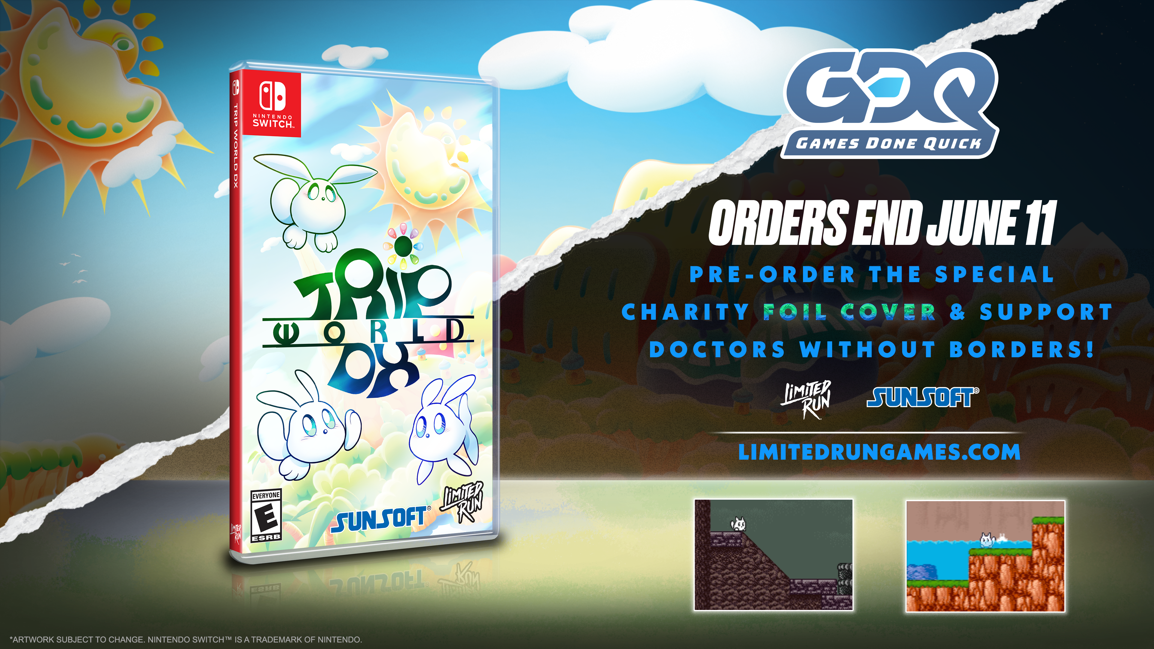 Limited Run Partners With GDQ To Raise Money for Charity With Special Trip World Edition