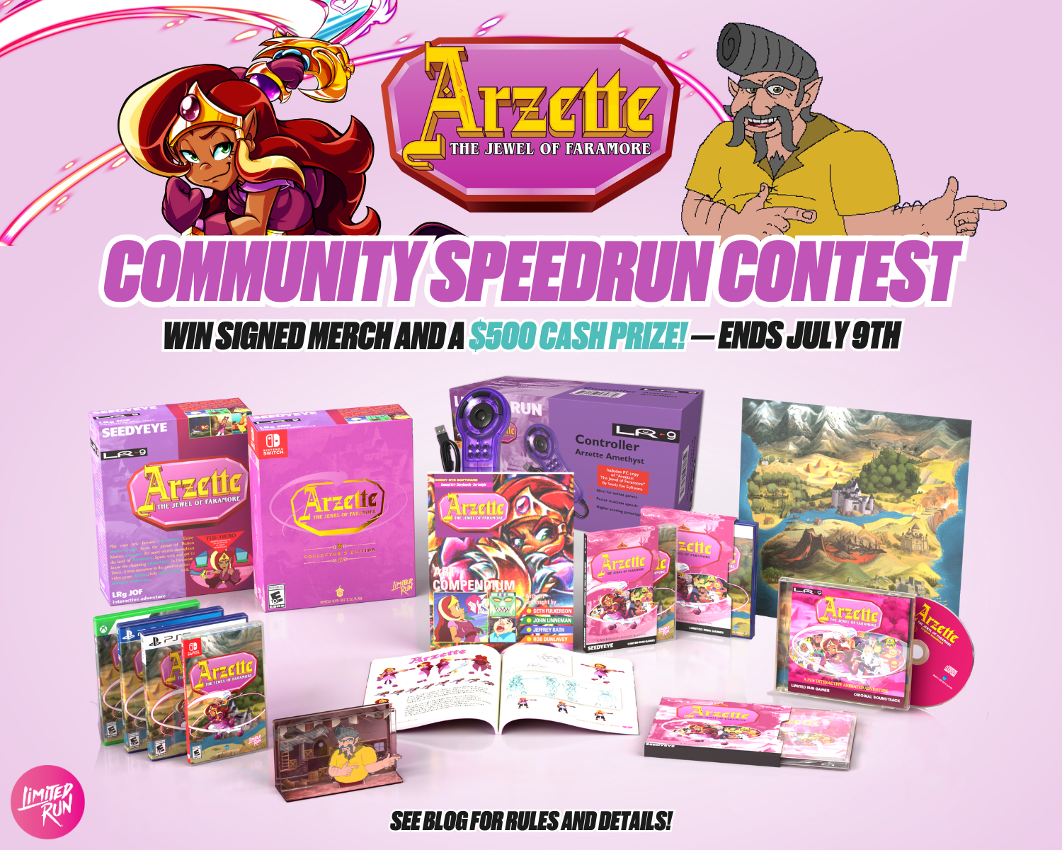 Arzette: The Jewel of Faramore Community Speedrun Contest Starts Today!