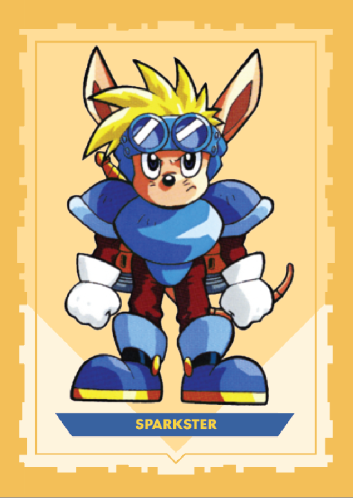 Rocket Knight Adventures: Re-Sparked Trading Card Set