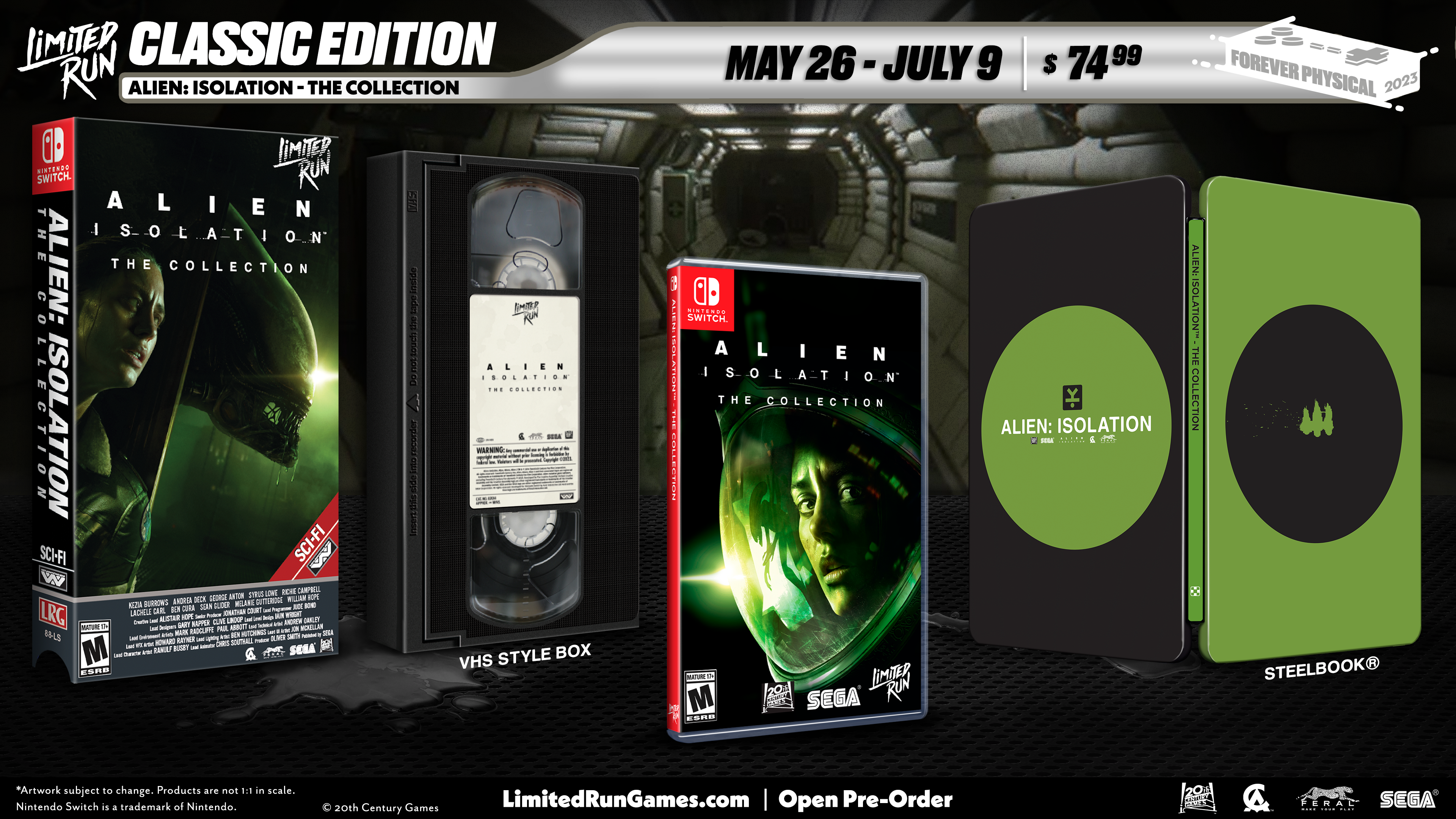 Switch Limited Run #191: Alien: Isolation - The Collection Classic Edition