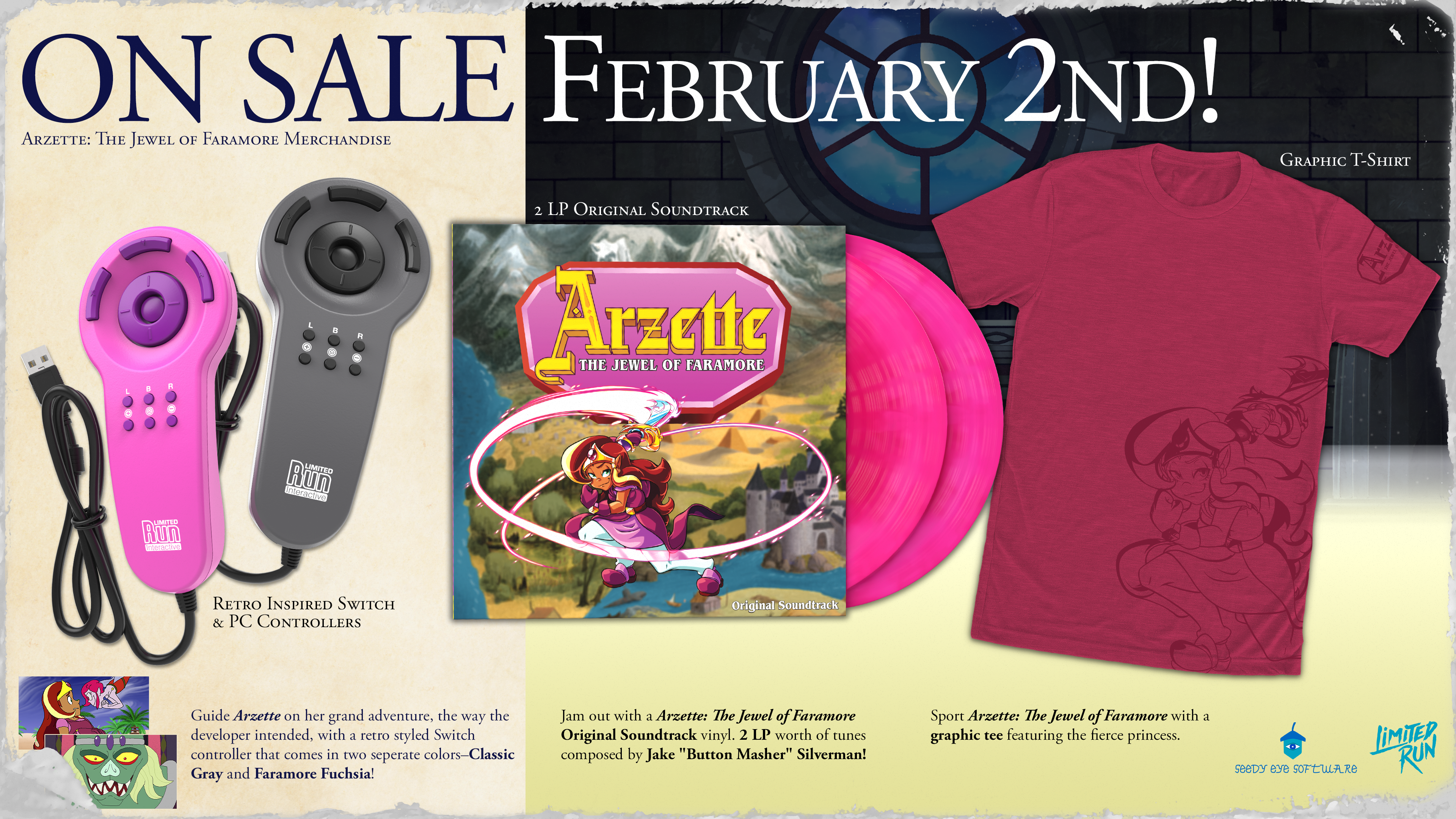 Arzette: The Jewel of Faramore Graphic T-Shirt