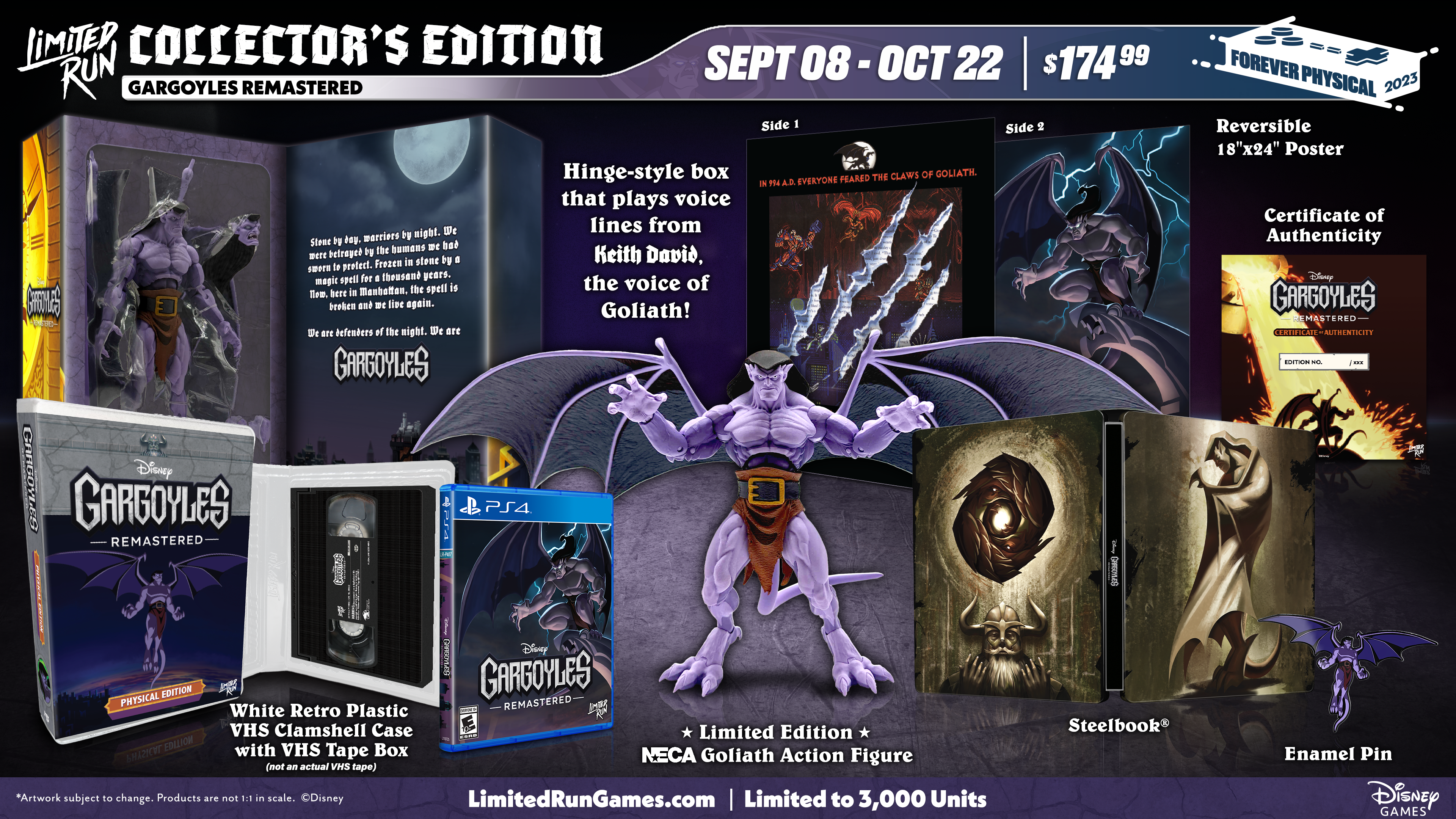 Limited Run #531: Gargoyles Remastered Collector's Edition