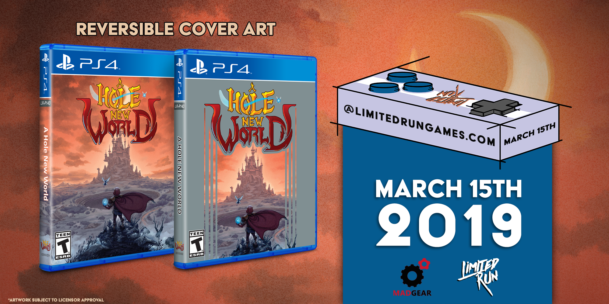 Limited Run #250: A Hole New World (PS4)