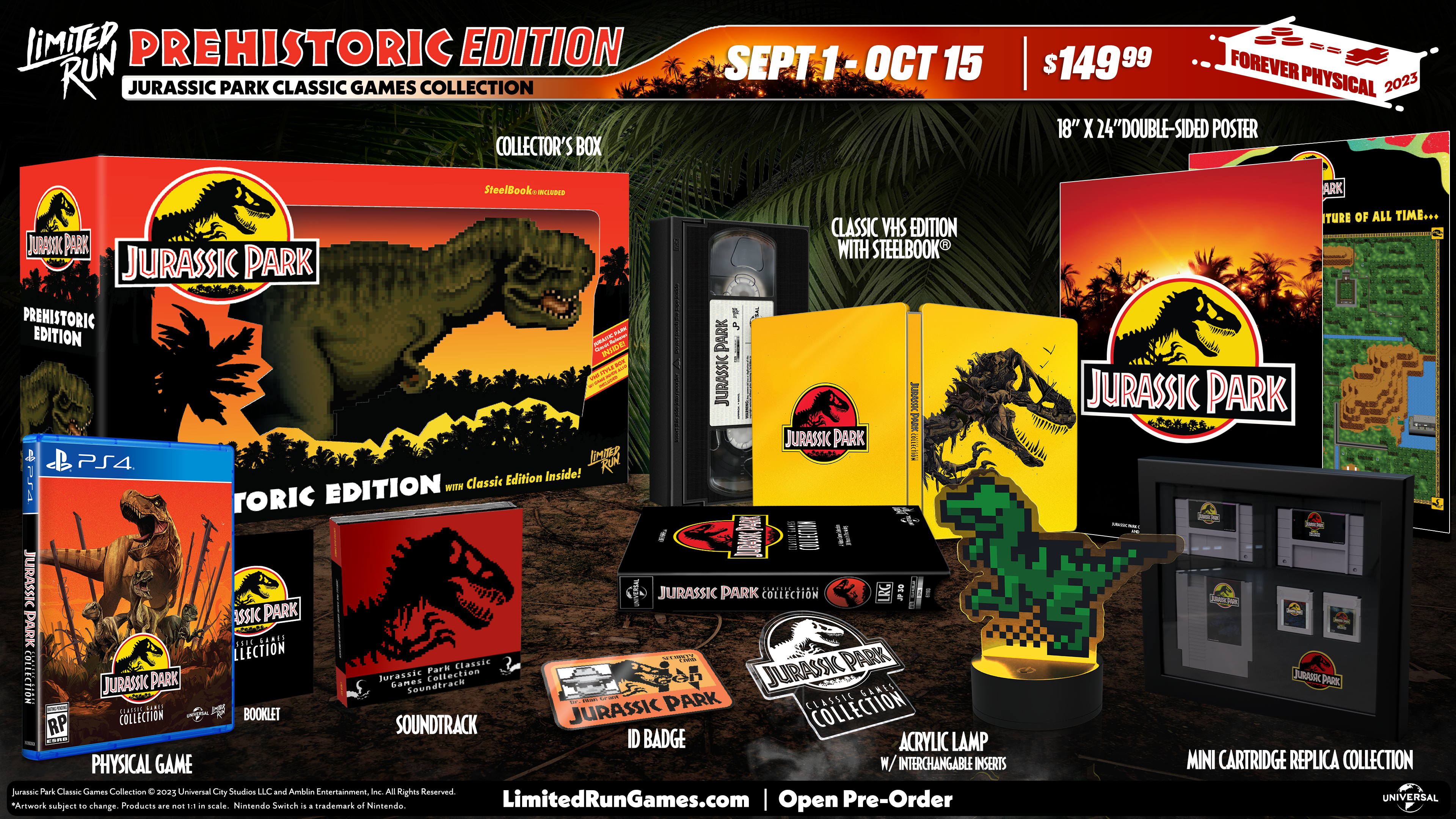 Jurassic Park: Classic Games Collection Prehistoric Edition (PS4)