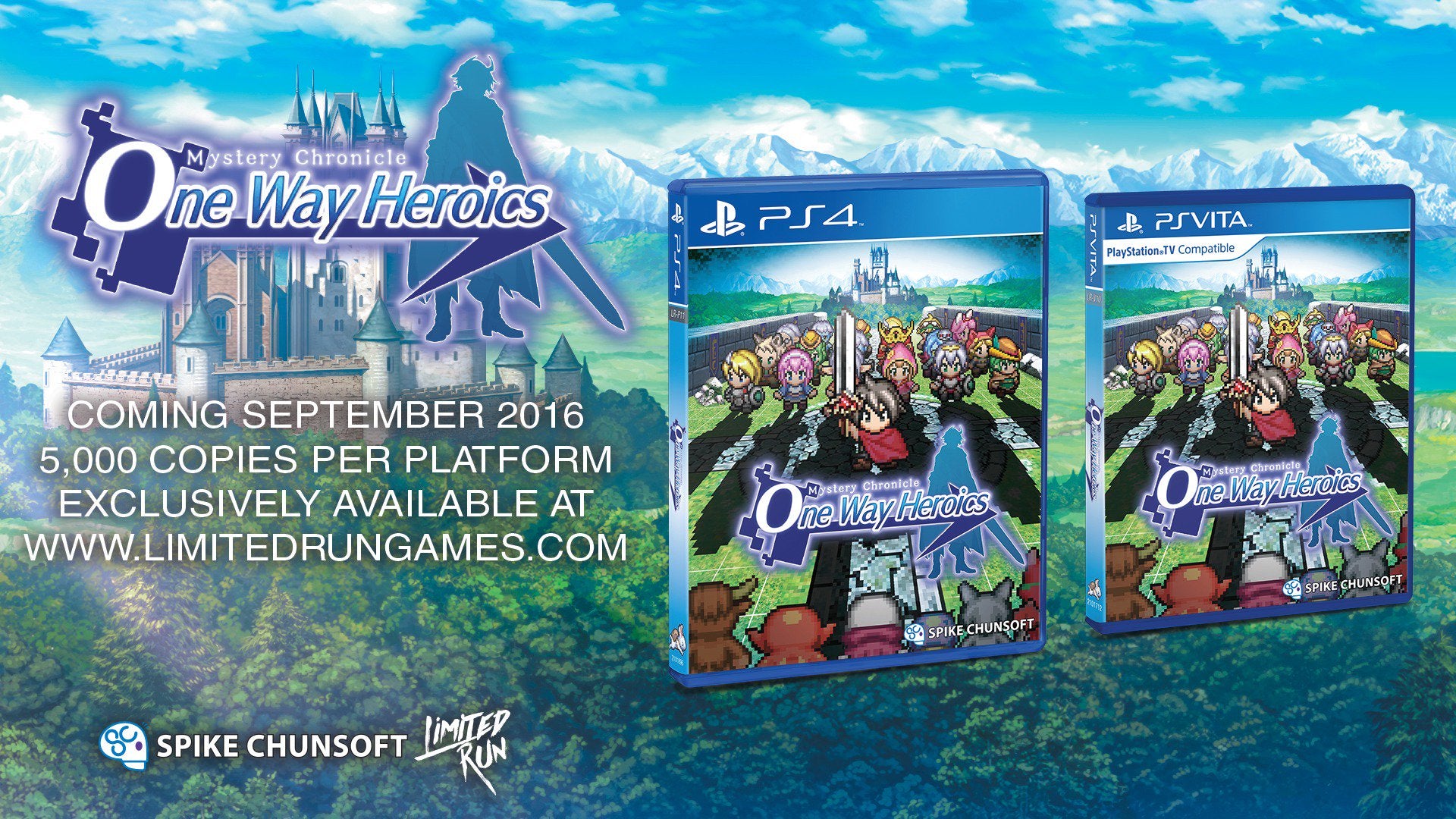 Limited Run #20: Mystery Chronicle One Way Heroics (PS4)