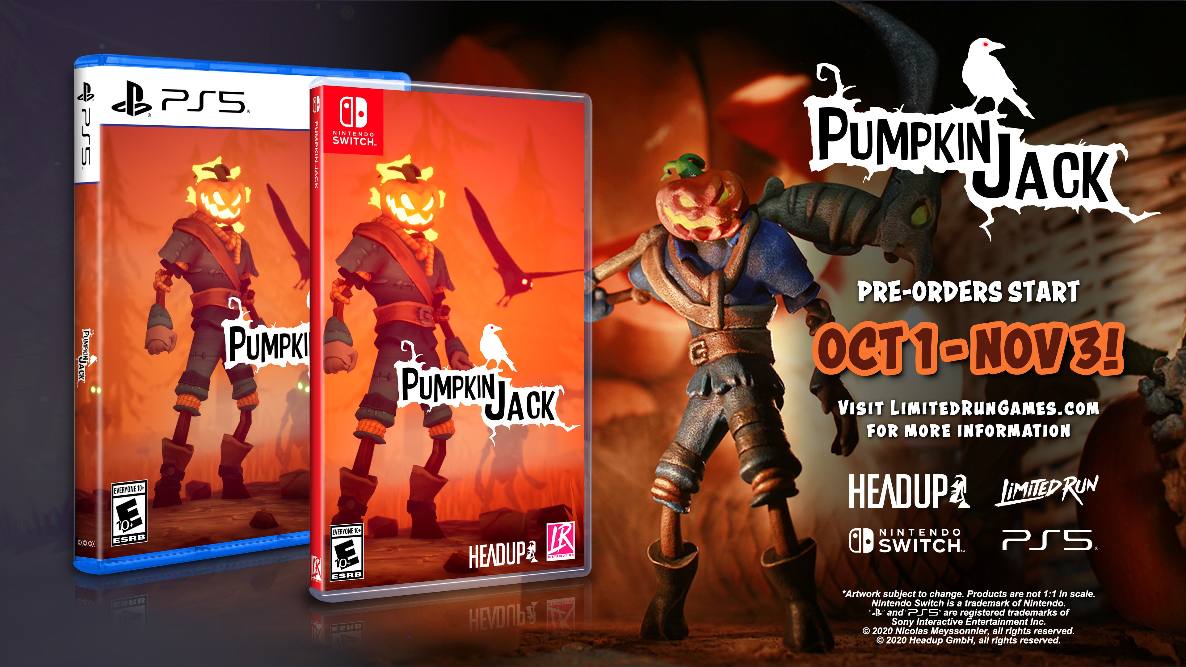 Pumpkin Jack Standard Edition (Switch, PS5)