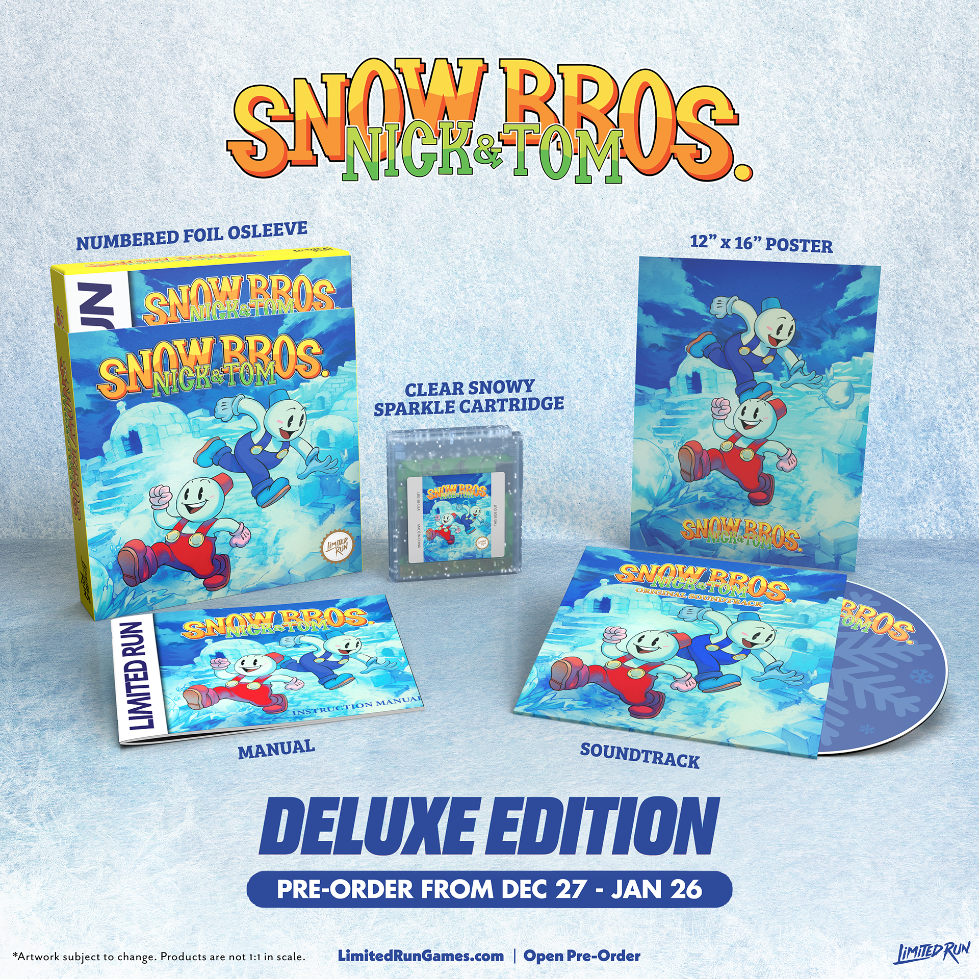 Snow Bros. Nick & Tom Deluxe Edition (DMG)