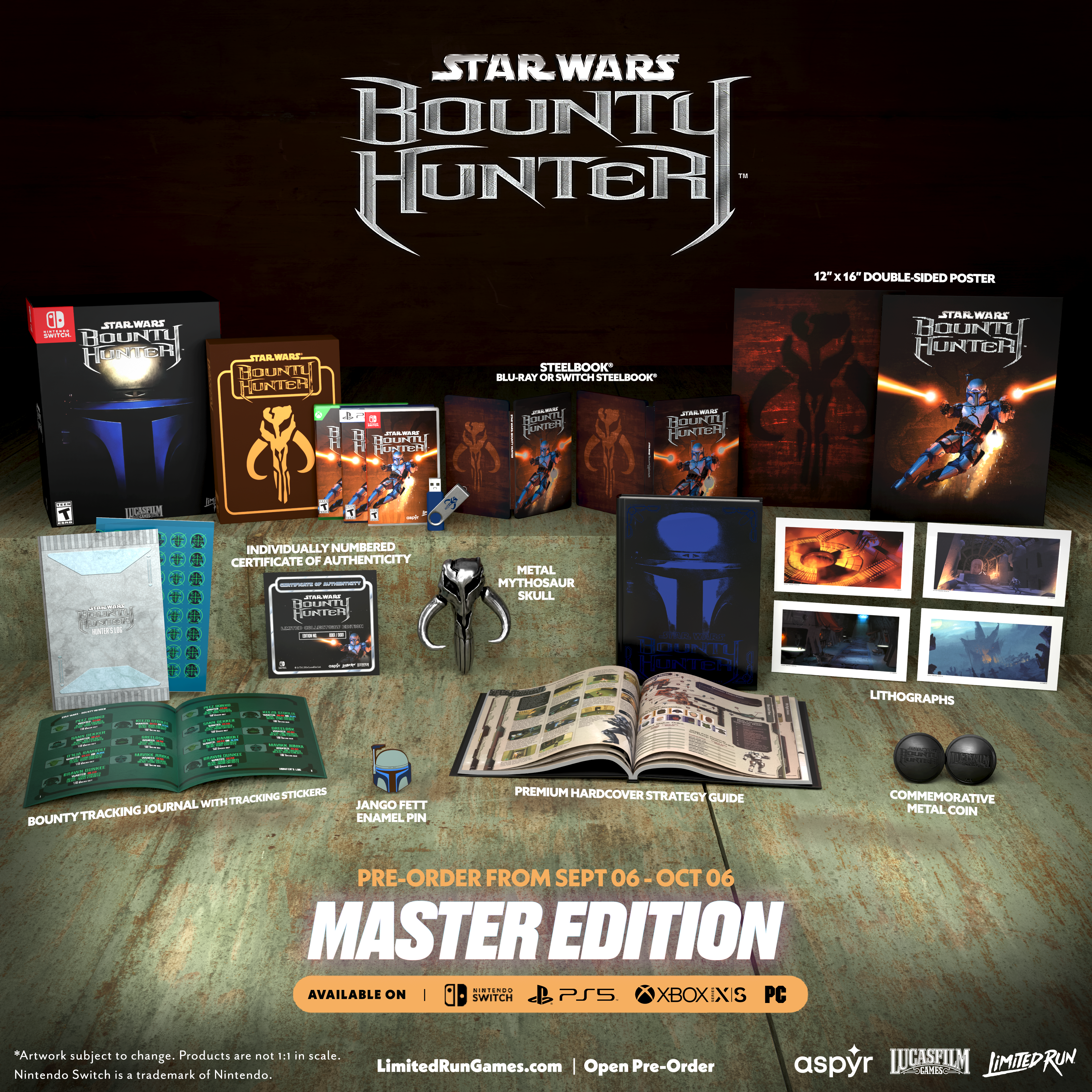 Switch Limited Run #253: STAR WARS™: Bounty Hunter™ Master Edition