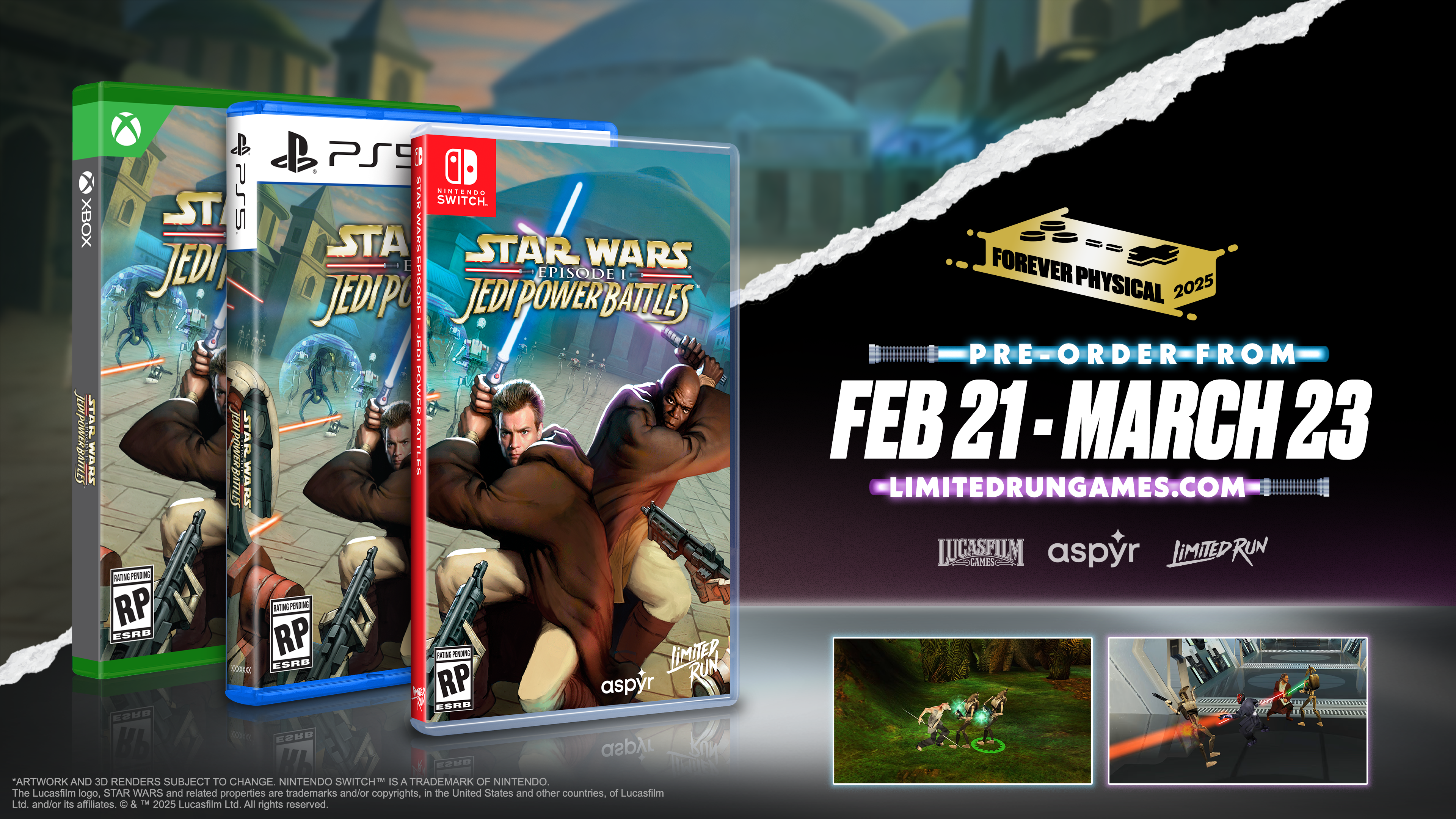 Star Wars™: Episode I: Jedi Power Battles™ Standard Edition (Switch, PS5, Xbox)