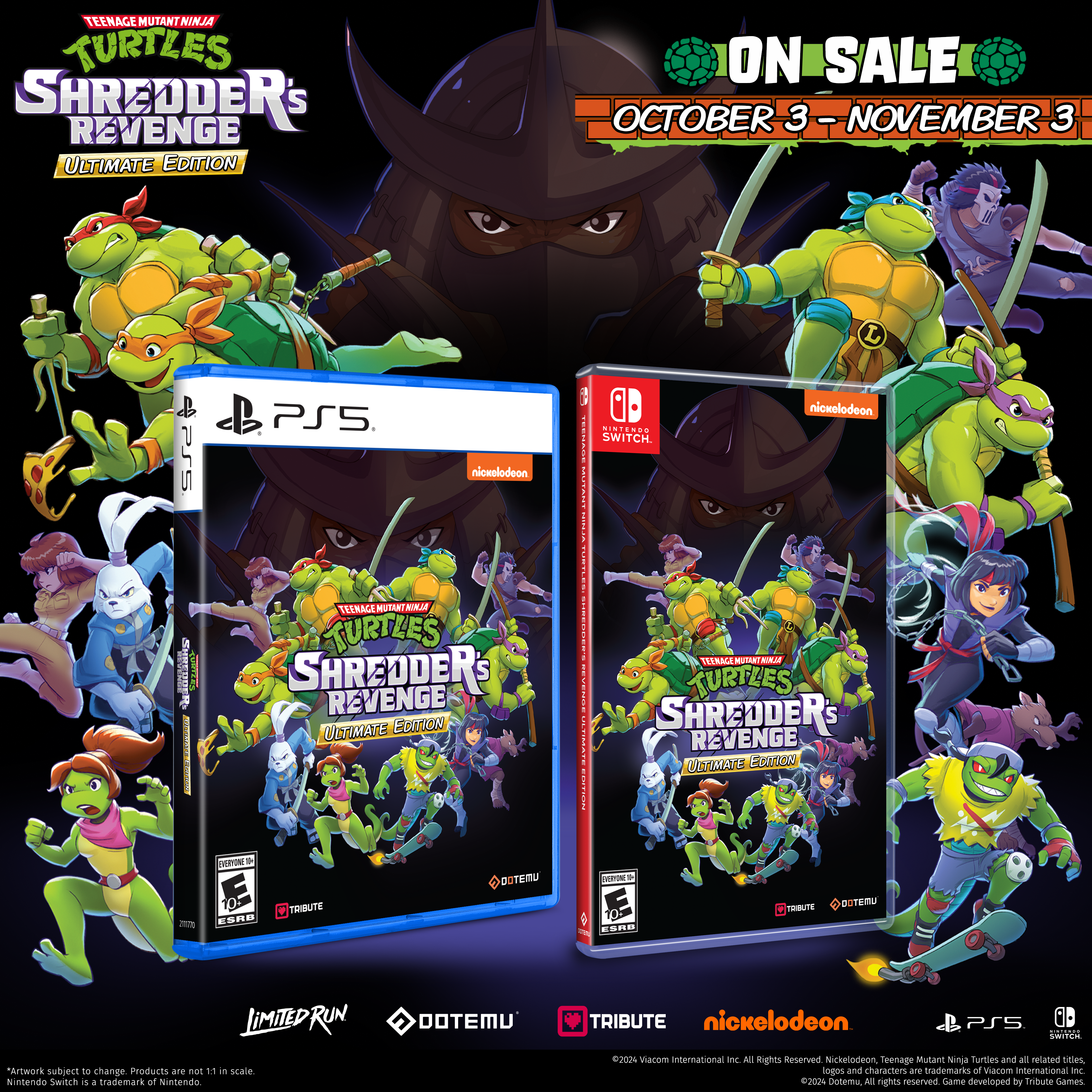 Teenage Mutant Ninja Turtles: Shredder's Revenge Ultimate Edition - Standard Edition (Switch, PS5)