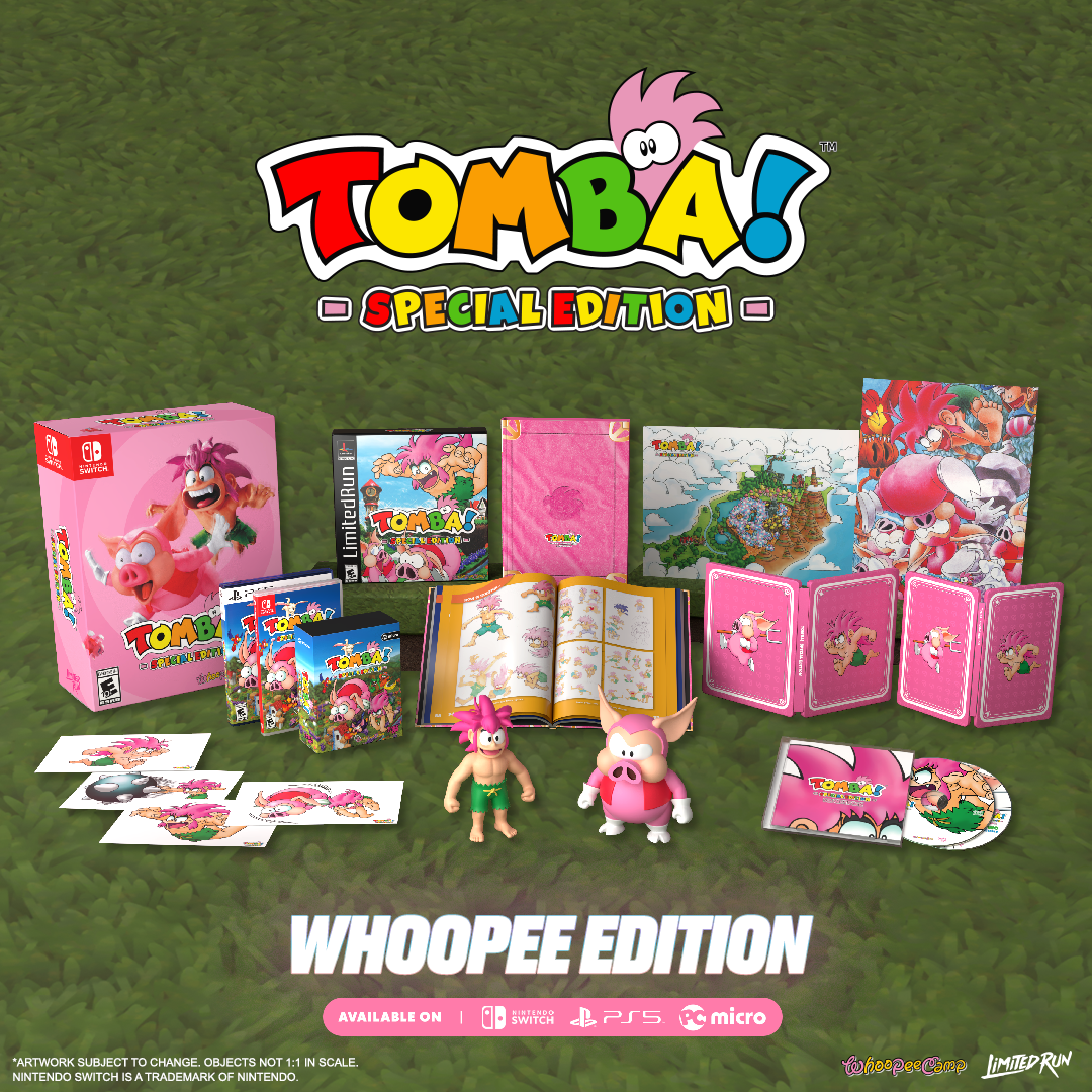 Switch Limited Run #245: Tomba! Special Edition Whoopee Edition