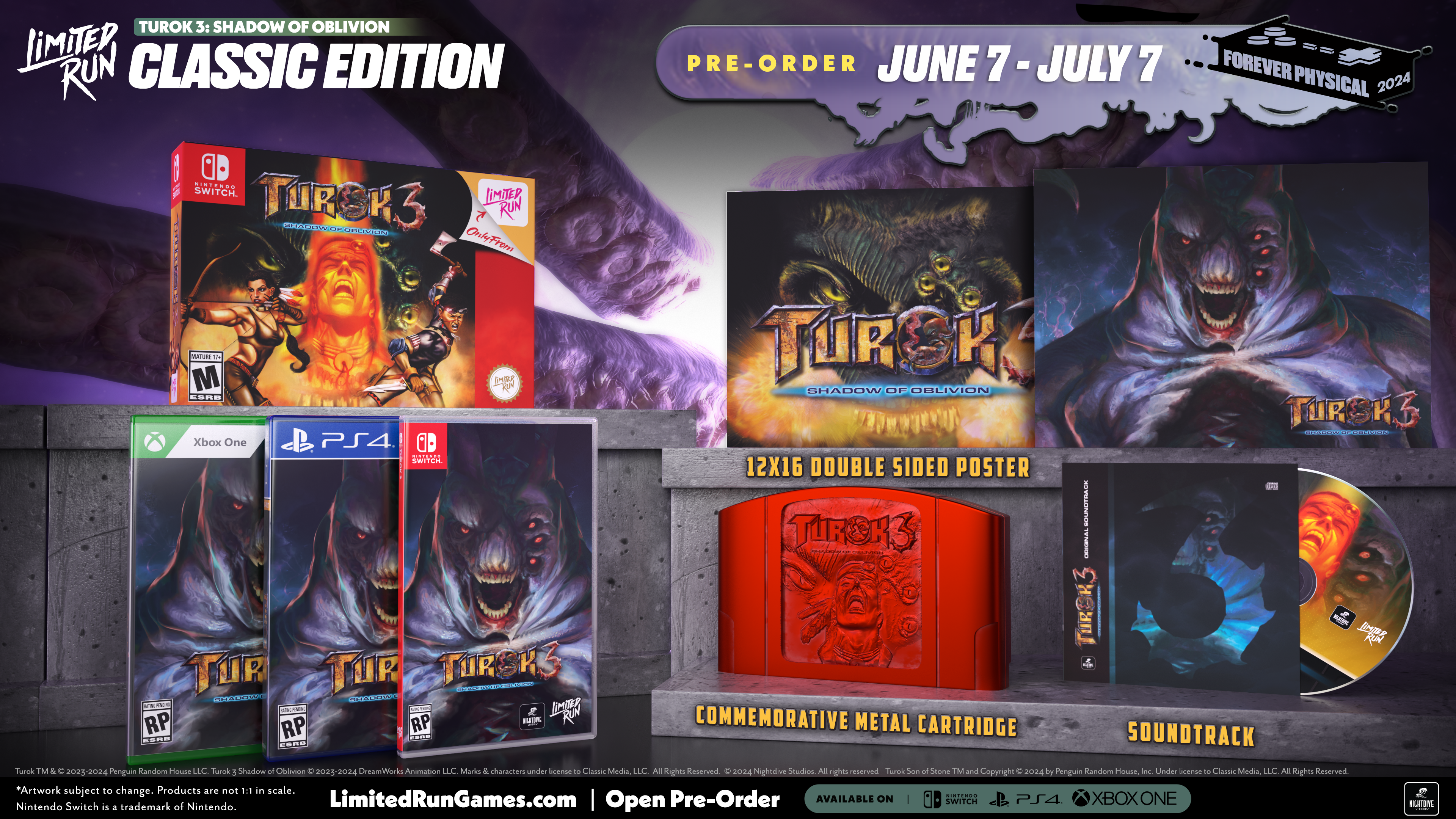 Switch Limited Run #237: Turok 3: Shadow of Oblivion Remastered Classic Edition