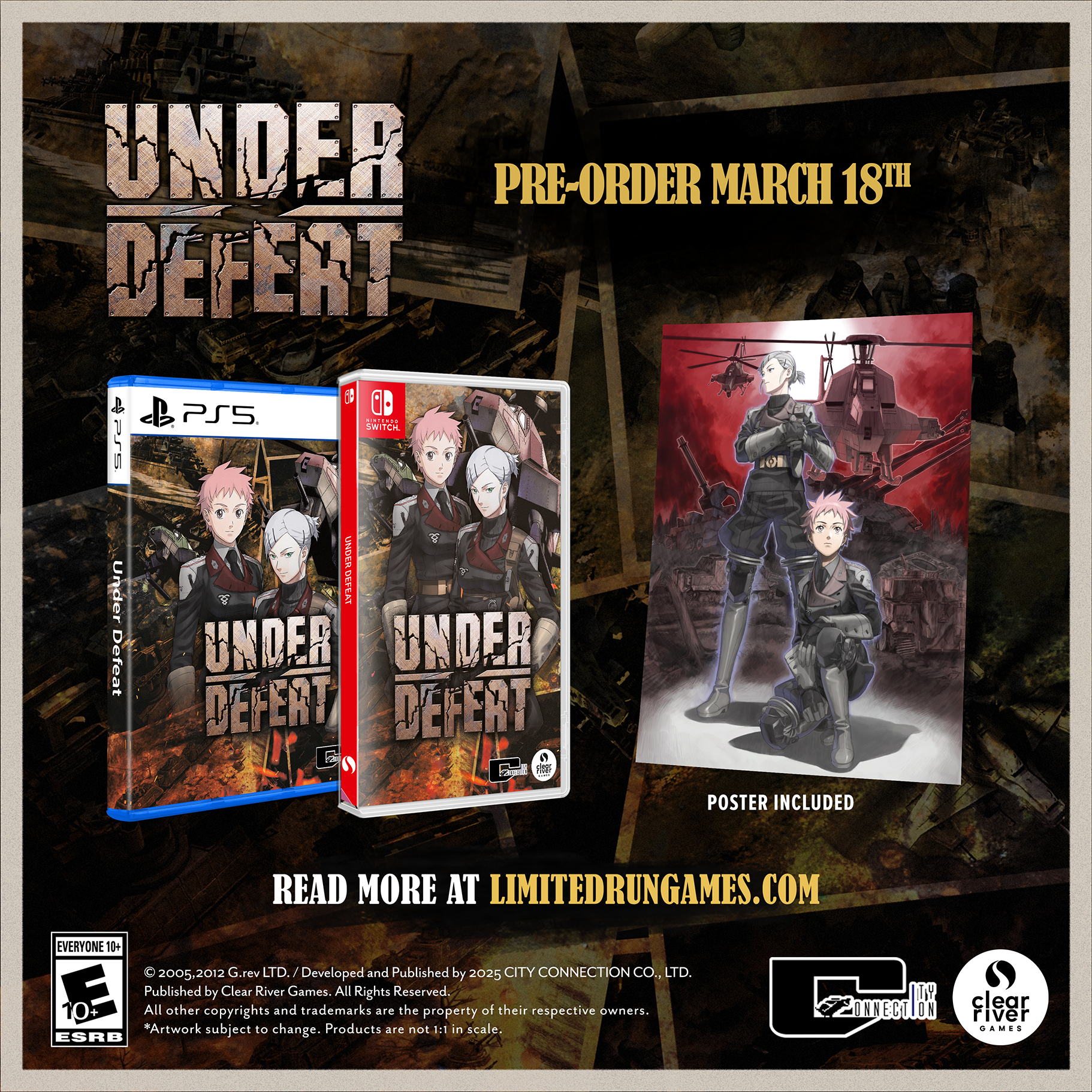 Under Defeat Standard Edition (Switch, PS5)