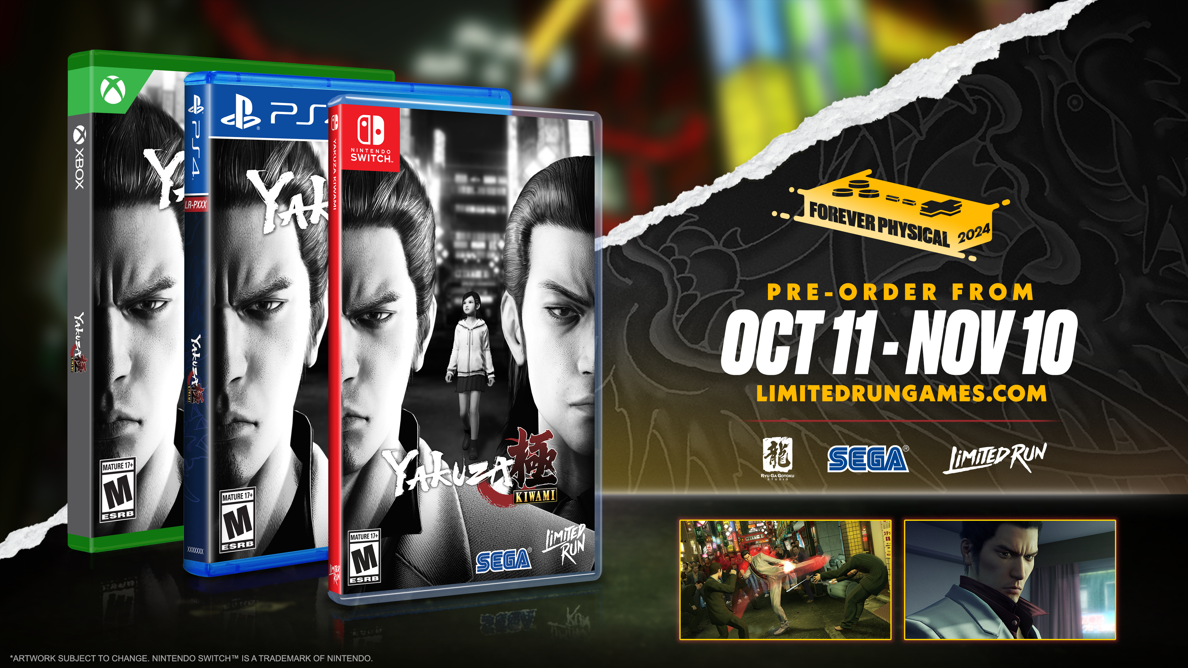 Yakuza Kiwami Standard Edition (Switch, PS4, Xbox)