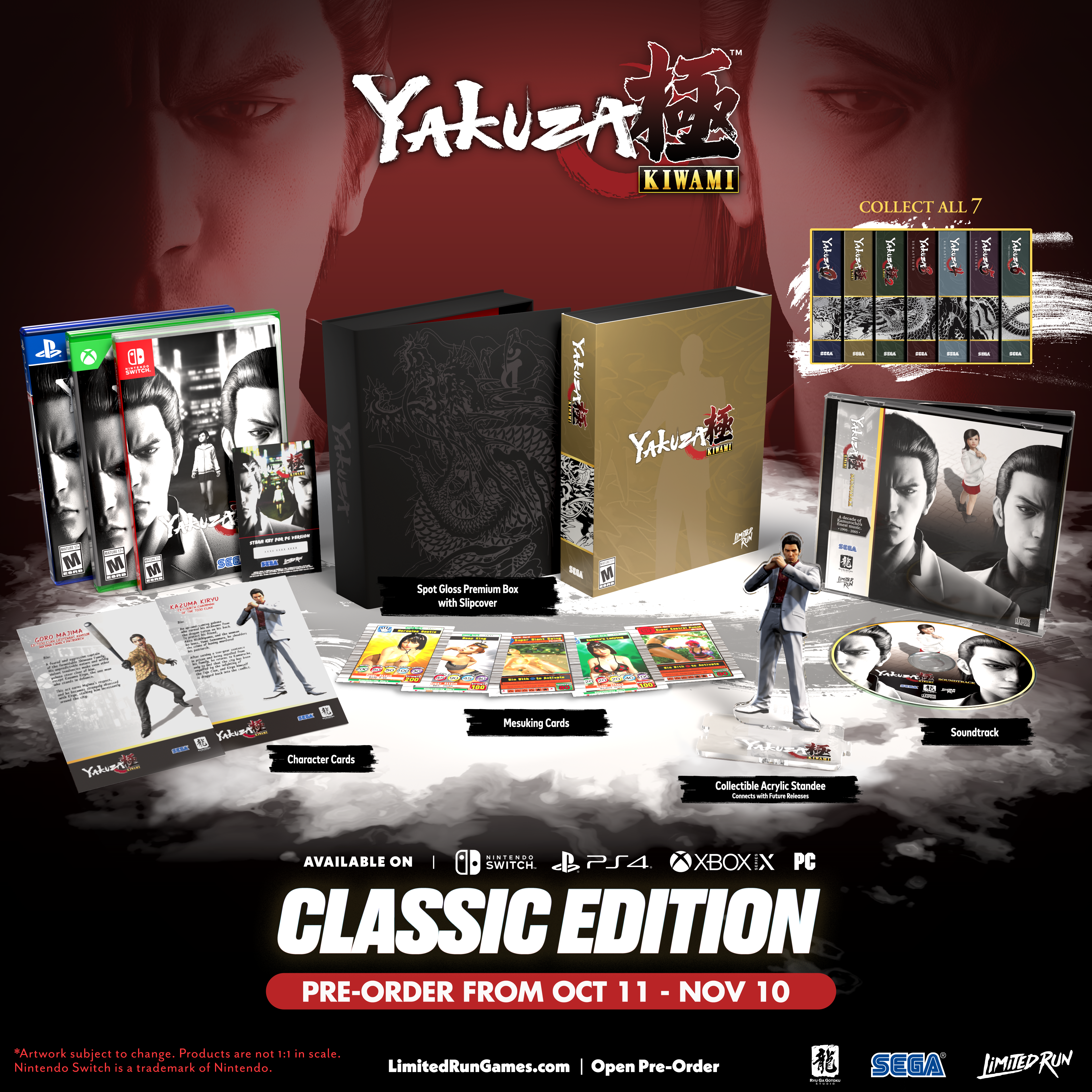 Yakuza Kiwami Classic Edition (Switch, PS4, Xbox, PC)