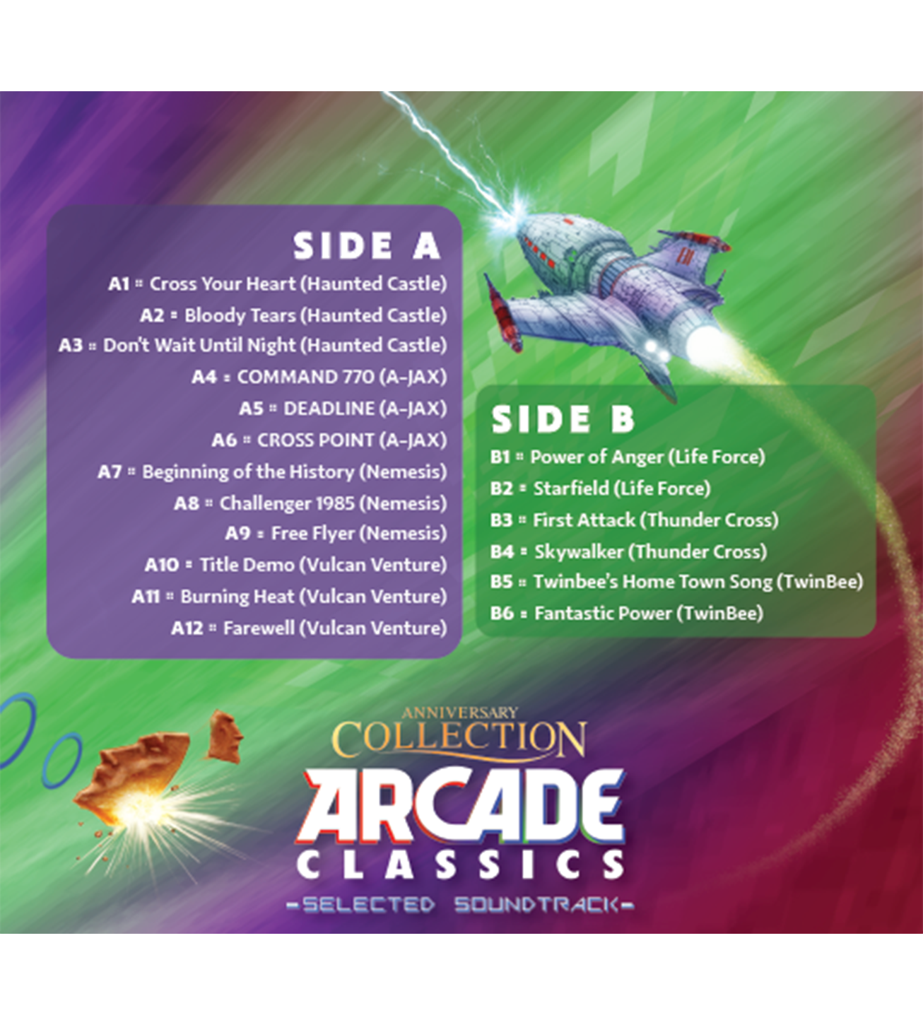 Arcade Classics Anniversary Collection - LP Vinyl Soundtrack