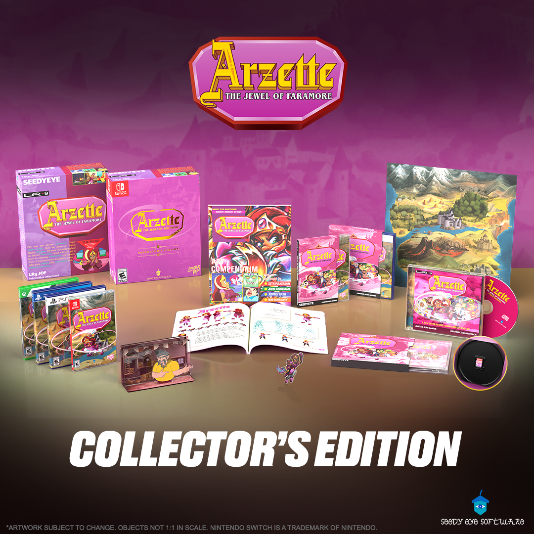 PS5 Limited Run #85: Arzette: The Jewel of Faramore Collector's Edition