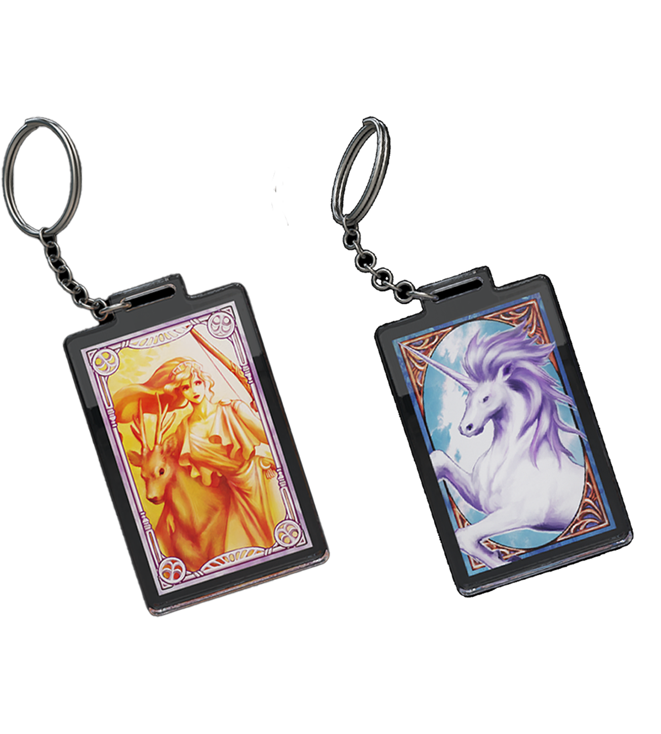 Castlevania Advance Collection Dual Card Acrylic Keychain Set