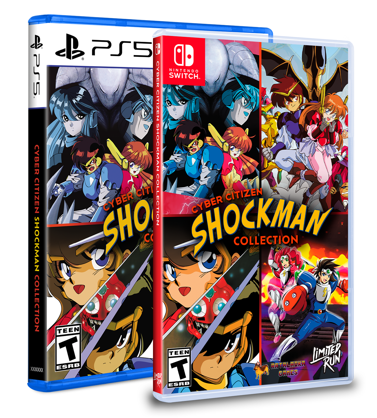 Cyber Citizen Shockman Collection Standard Edition (Switch, PS5)