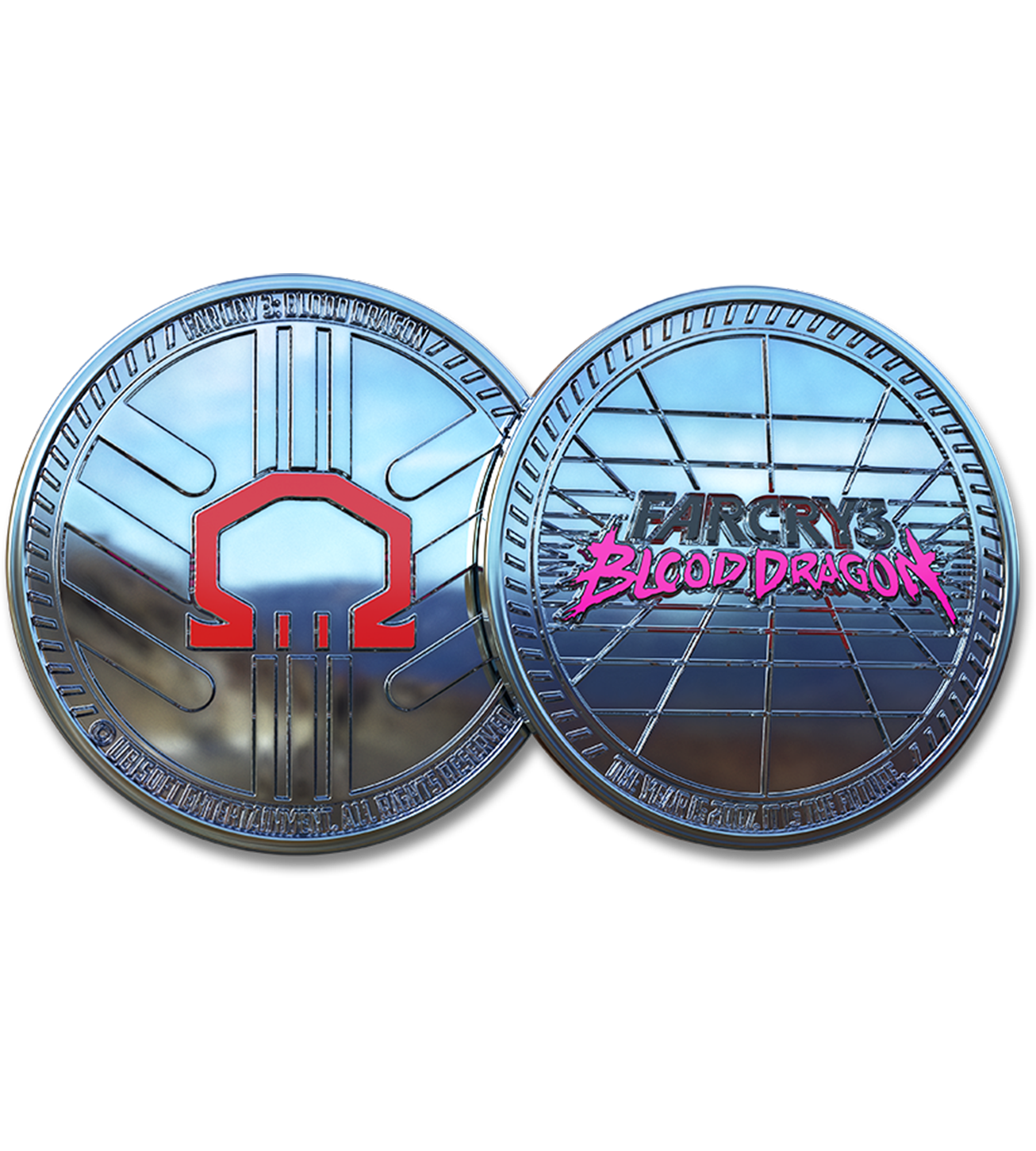 Far Cry 3 - Blood Dragon Chrome Collectible Coin