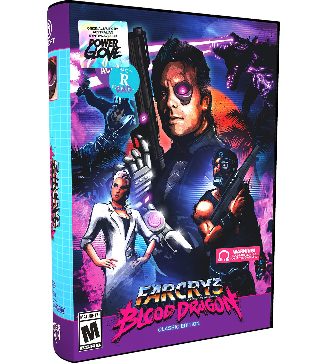 Far Cry 3 Blood Dragon VHS Edition Convention Exclusive (PS4, Xbox)