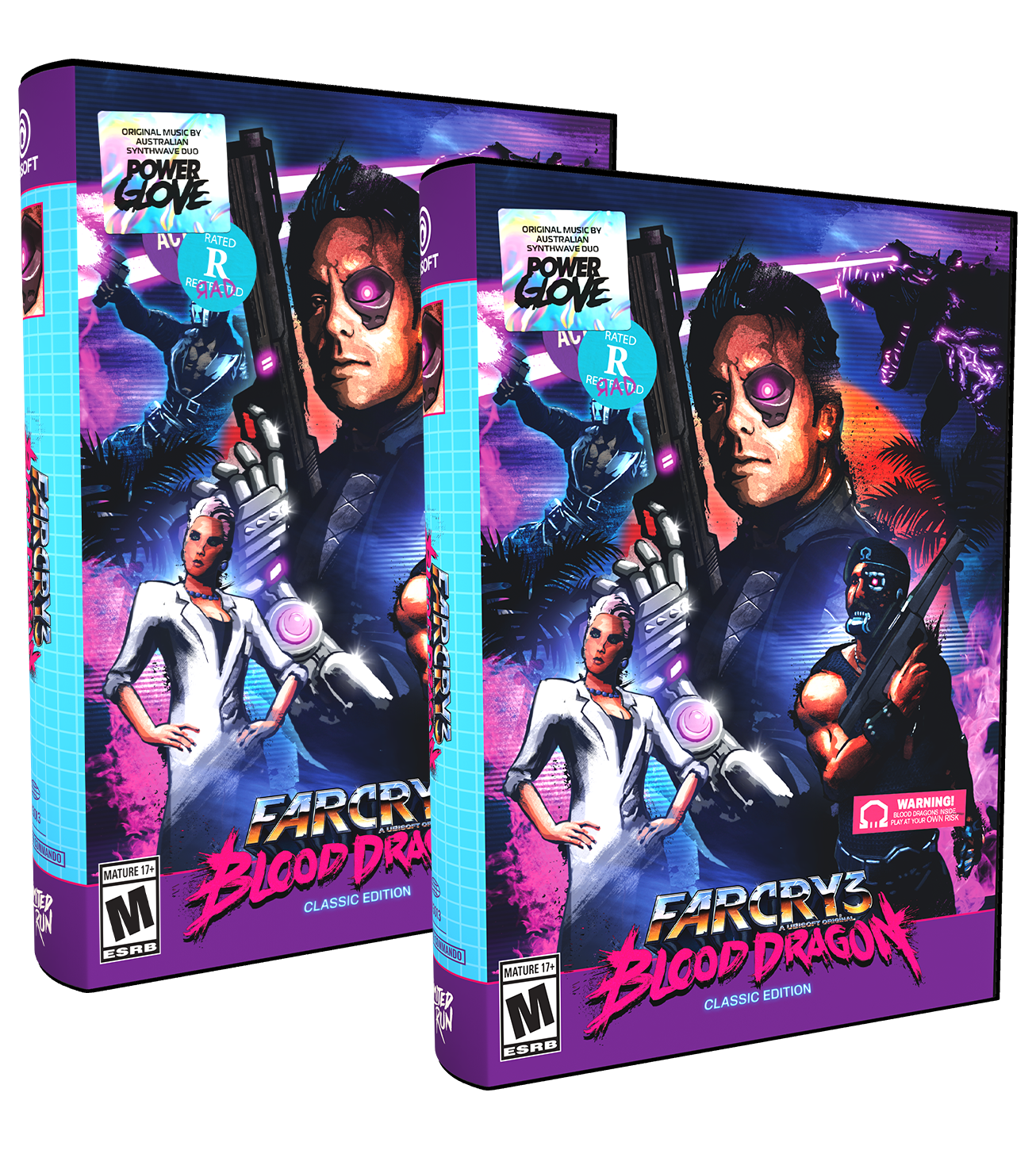 Far Cry 3 Blood Dragon VHS Edition Convention Exclusive (PS4, Xbox)