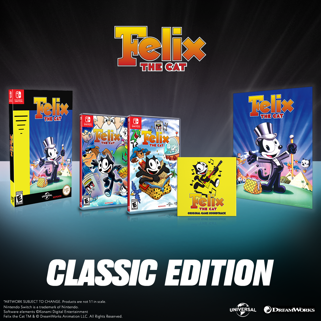 Switch Limited Run #203: Felix the Cat Classic Edition