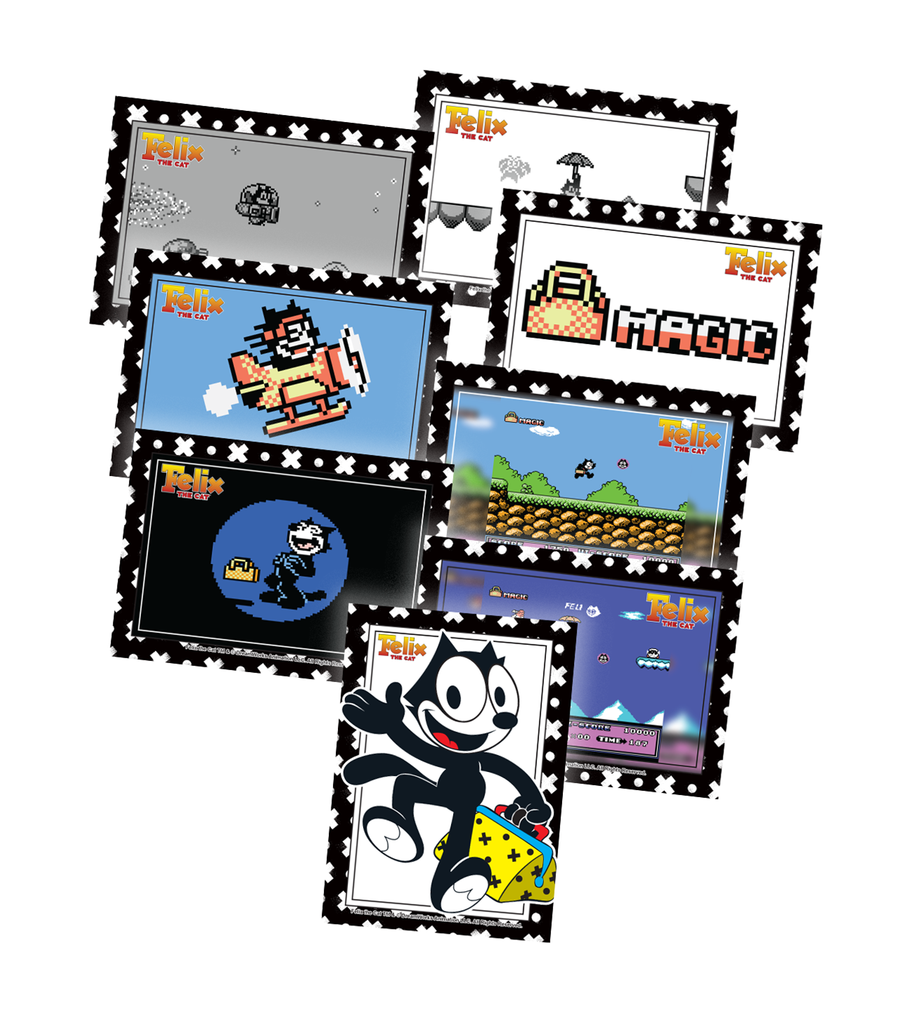 Felix the Cat Trading Card Set