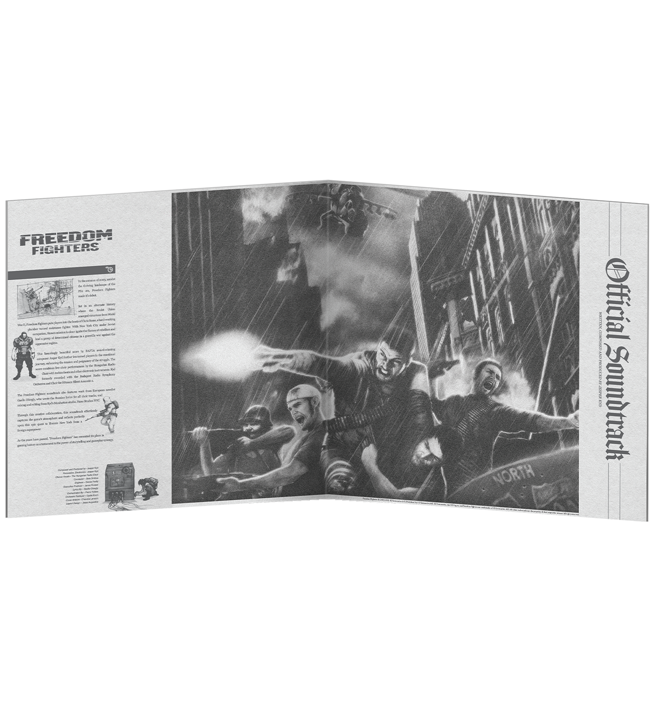 Freedom Fighters  - 2 LP Vinyl Soundtrack