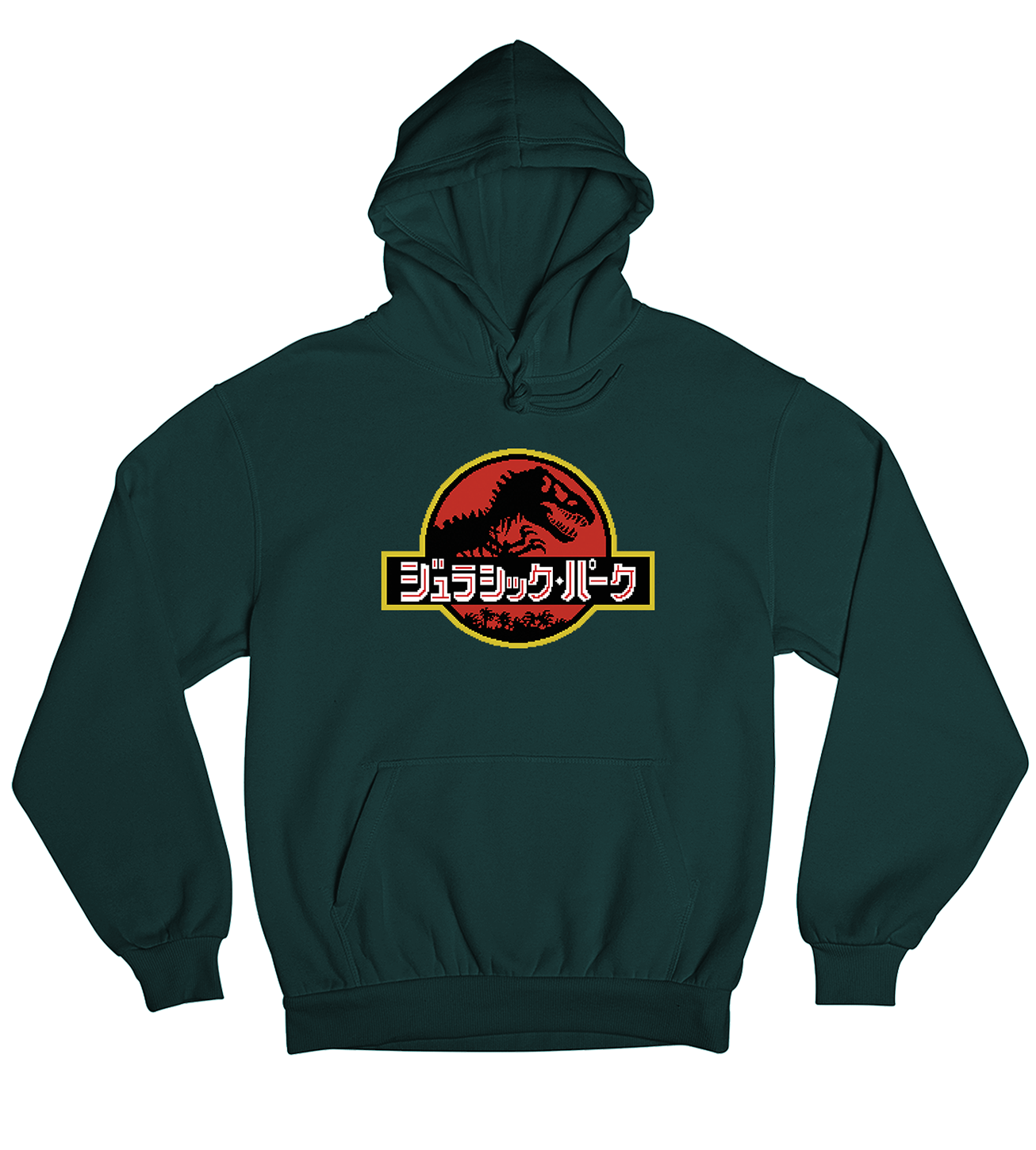 Jurassic Park Japanese Logo Hoodie