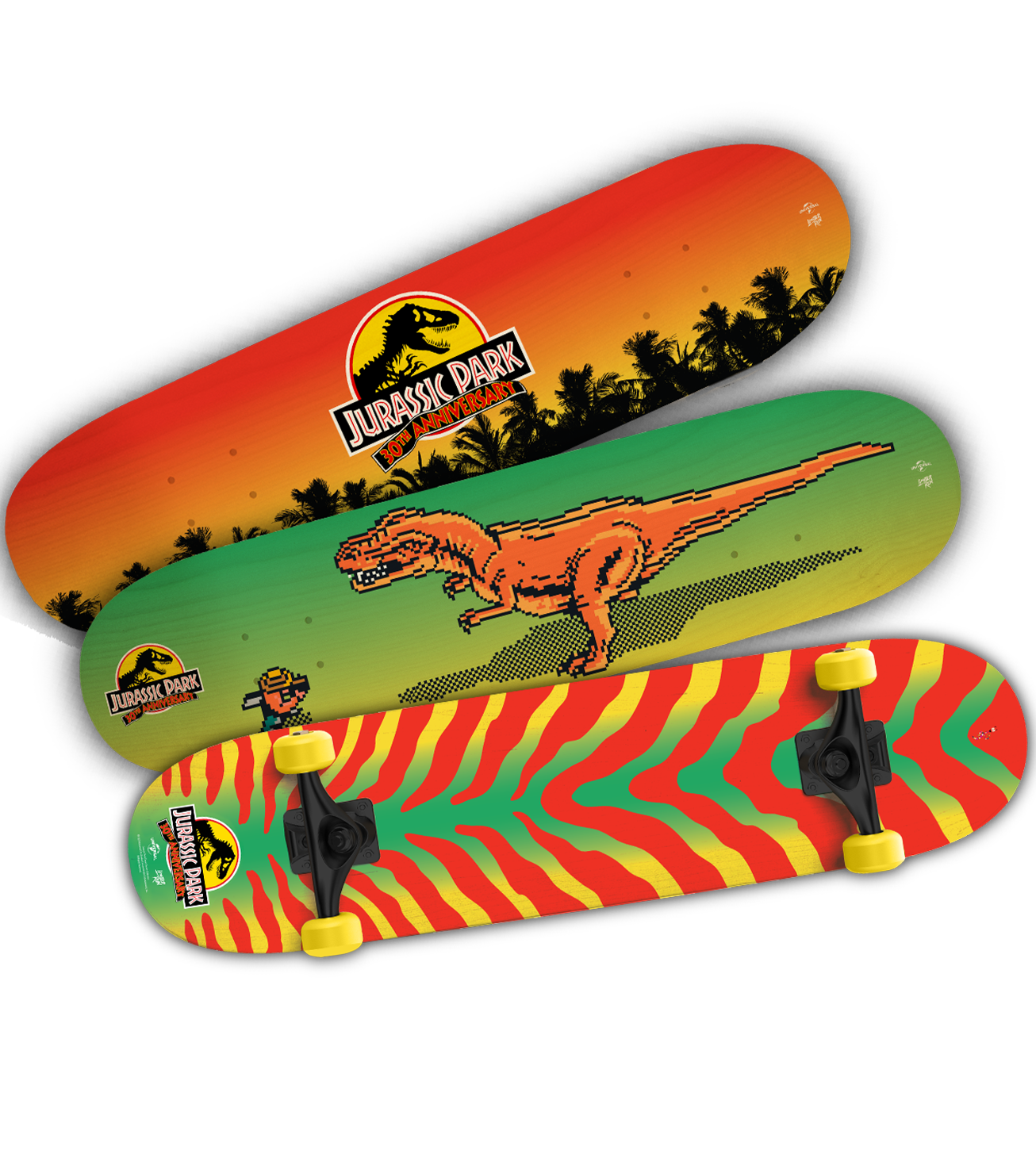 Jurassic Park Skate Decks