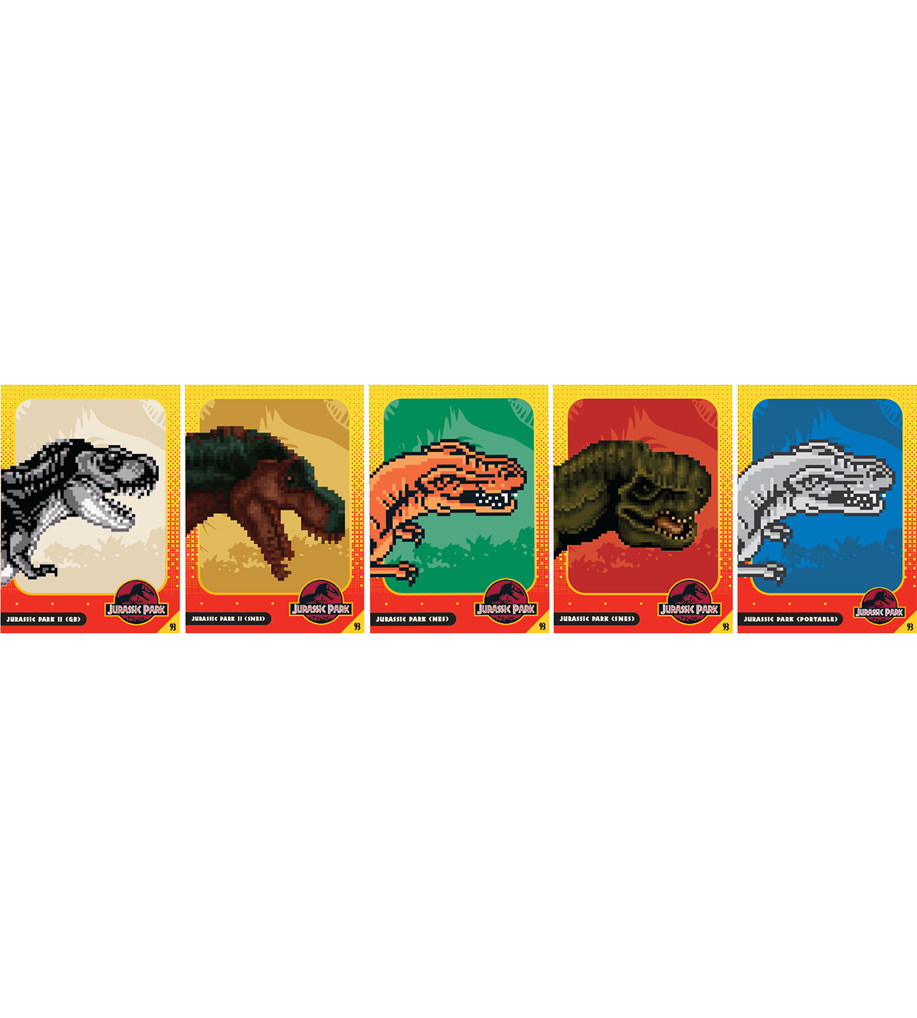 Jurassic Park Trading Card Set