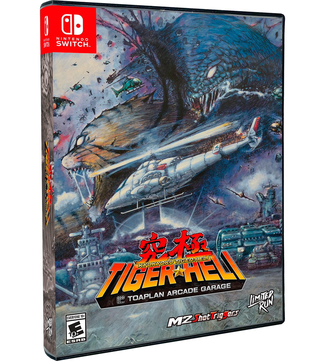 Switch Limited Run #217: Toaplan Arcade Garage: Kyukyoku Tiger-Heli Deluxe Edition