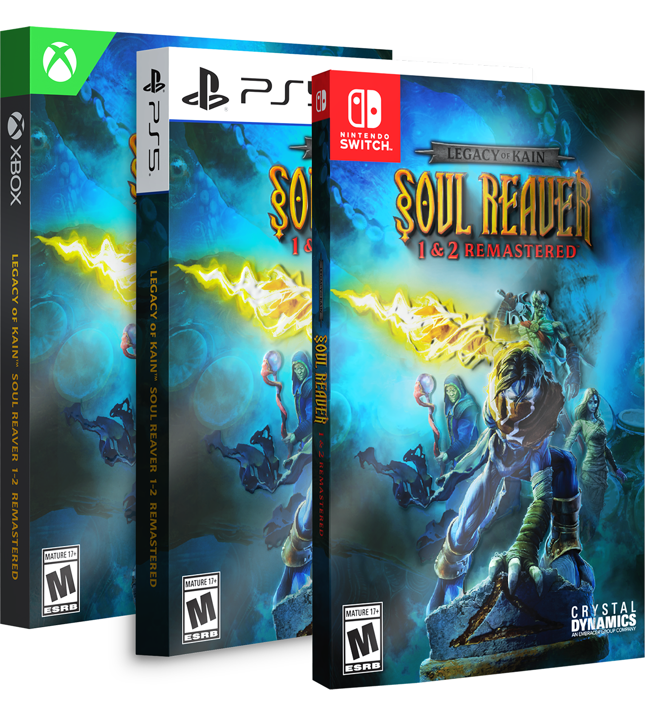 Legacy of Kain™ Soul Reaver 1 & 2 Remastered Standard Edition (Switch, PS5, Xbox)