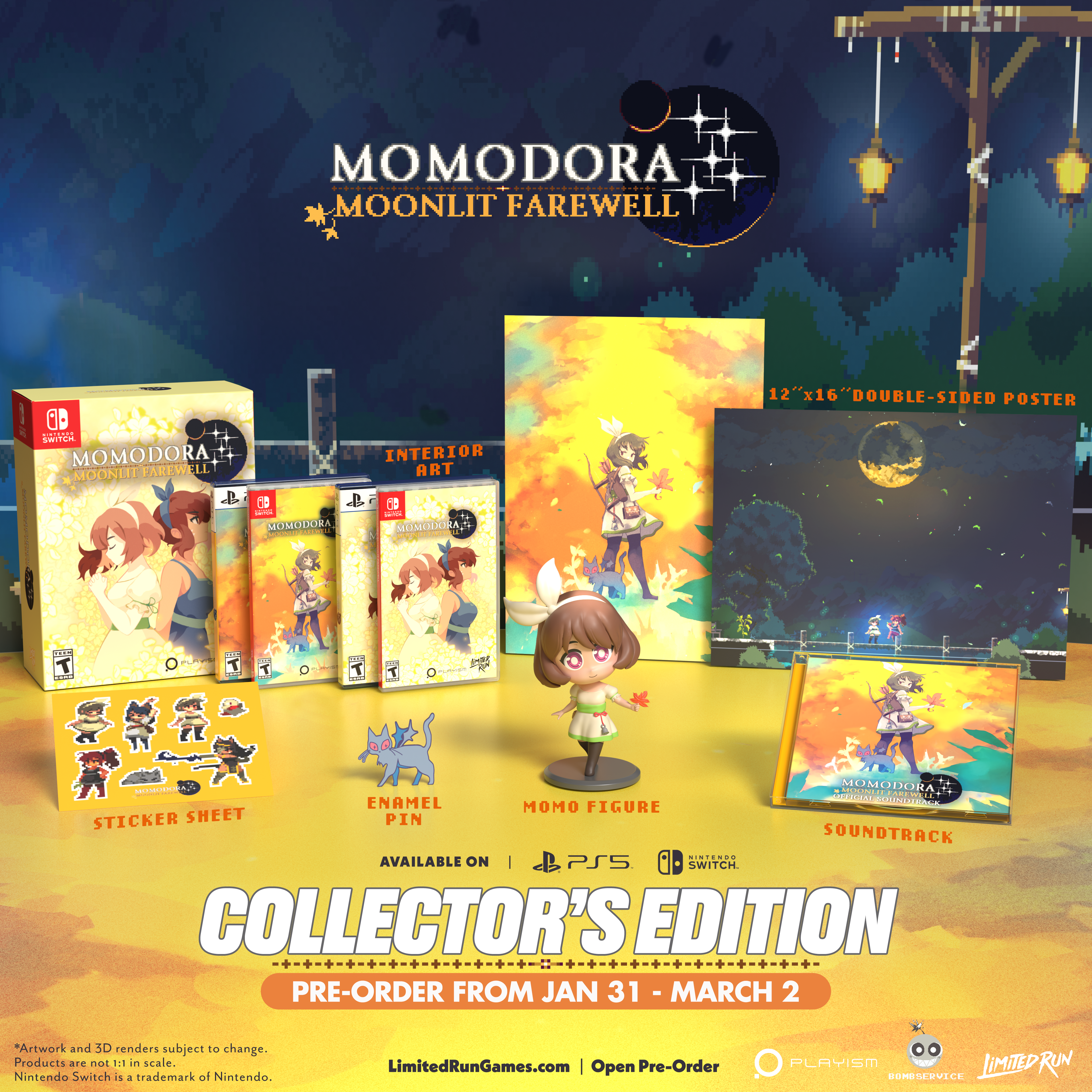 Momodora: Moonlit Farewell Collector's Edition (Switch, PS5)