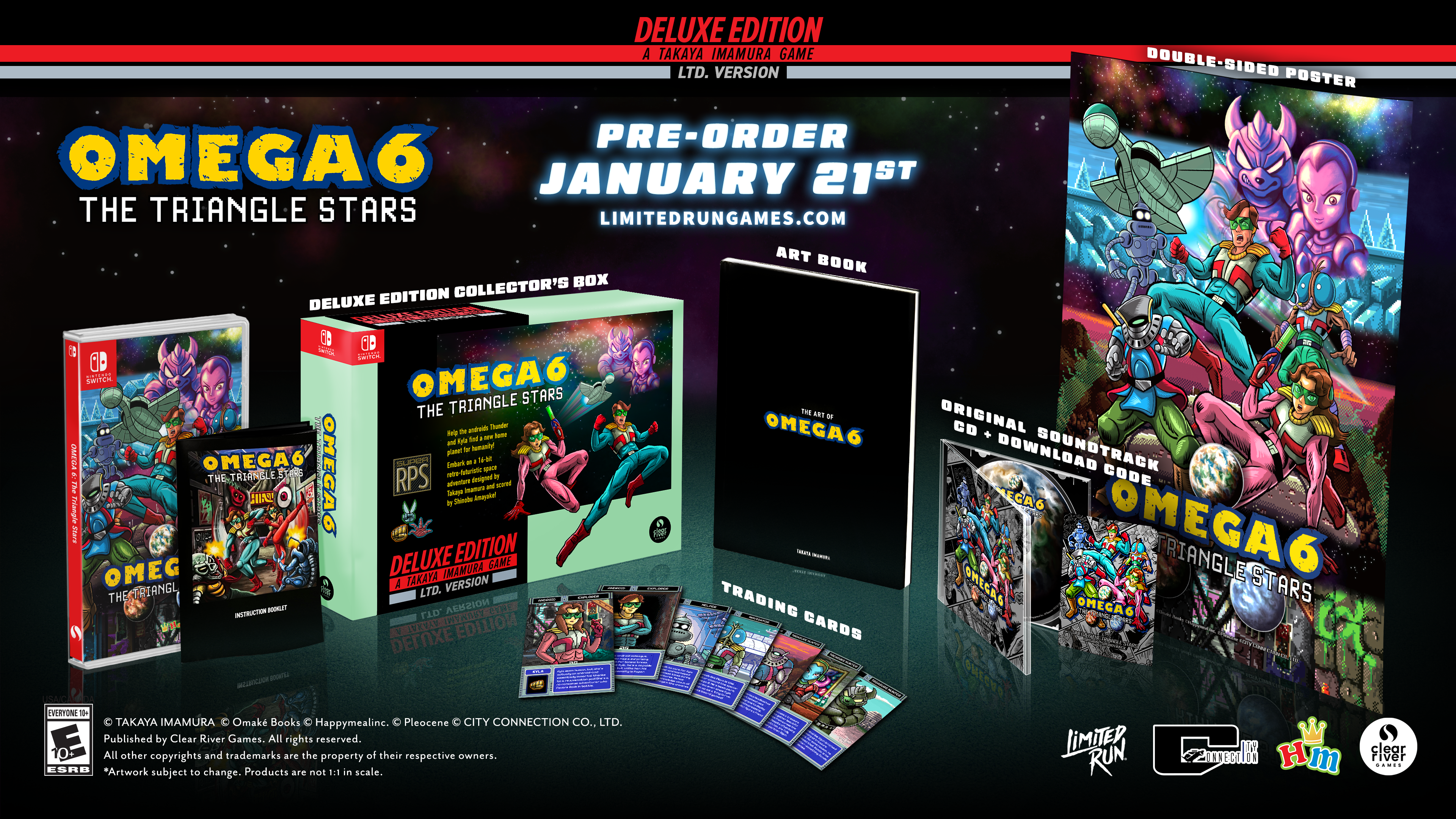 OMEGA 6: The Triangle Stars Deluxe Edition (Switch)