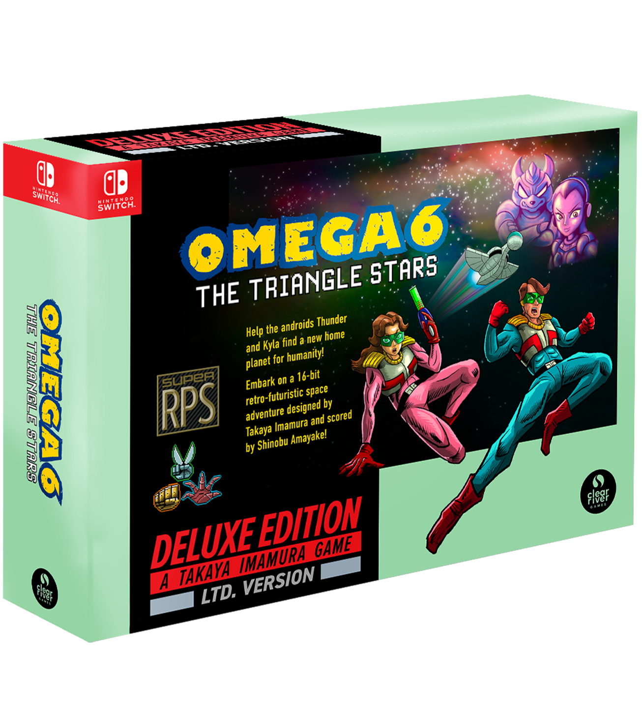 OMEGA 6: The Triangle Stars Deluxe Edition (Switch)