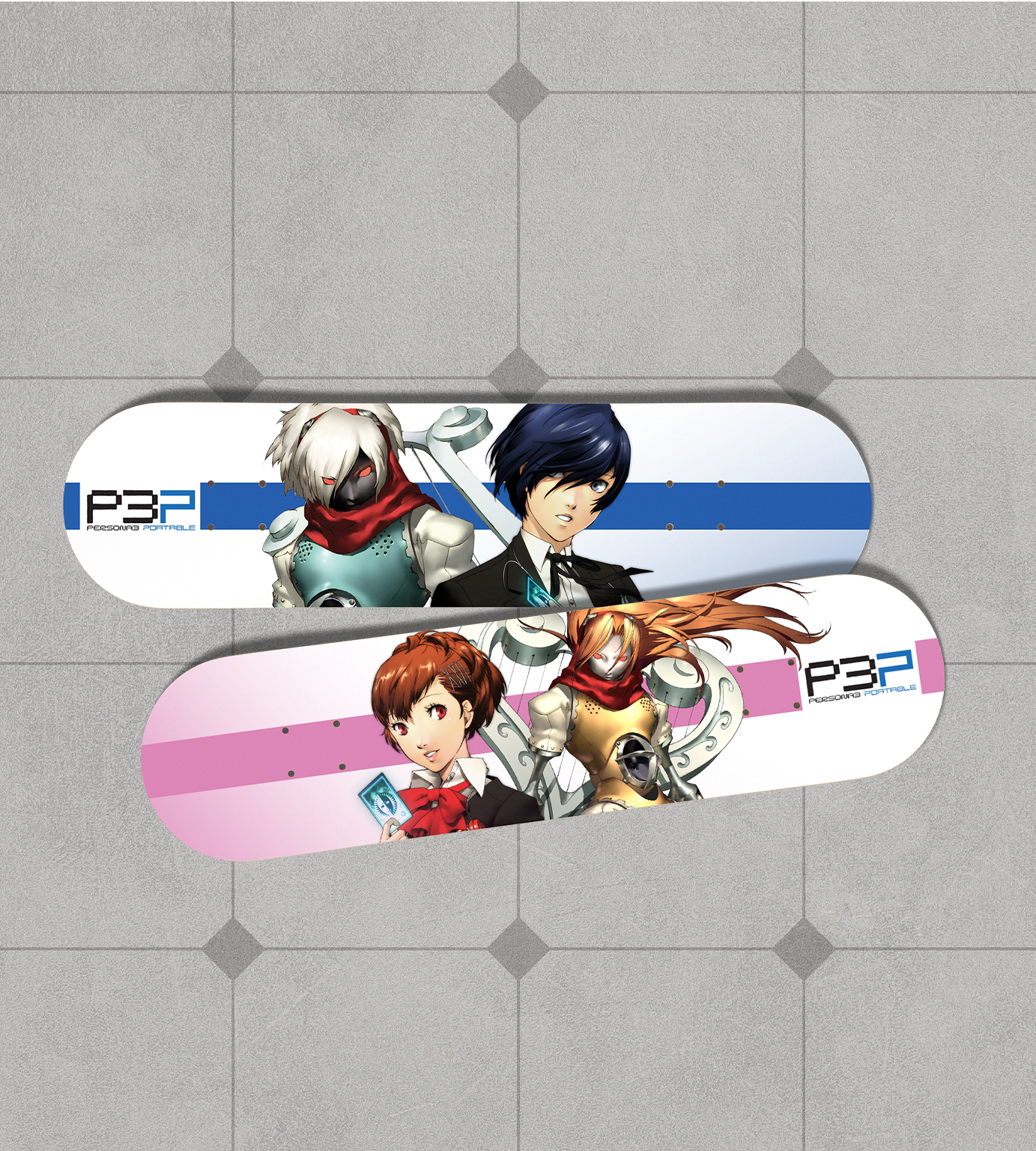 Persona 3 Portable Skate Decks