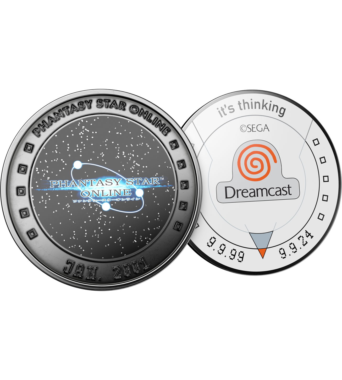 Phantasy Star Online Commemorative Coin