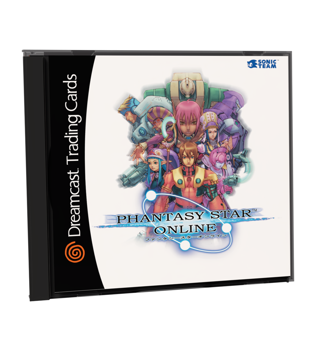 Phantasy Star Online Commemorative Game Case Trading Card Bundle