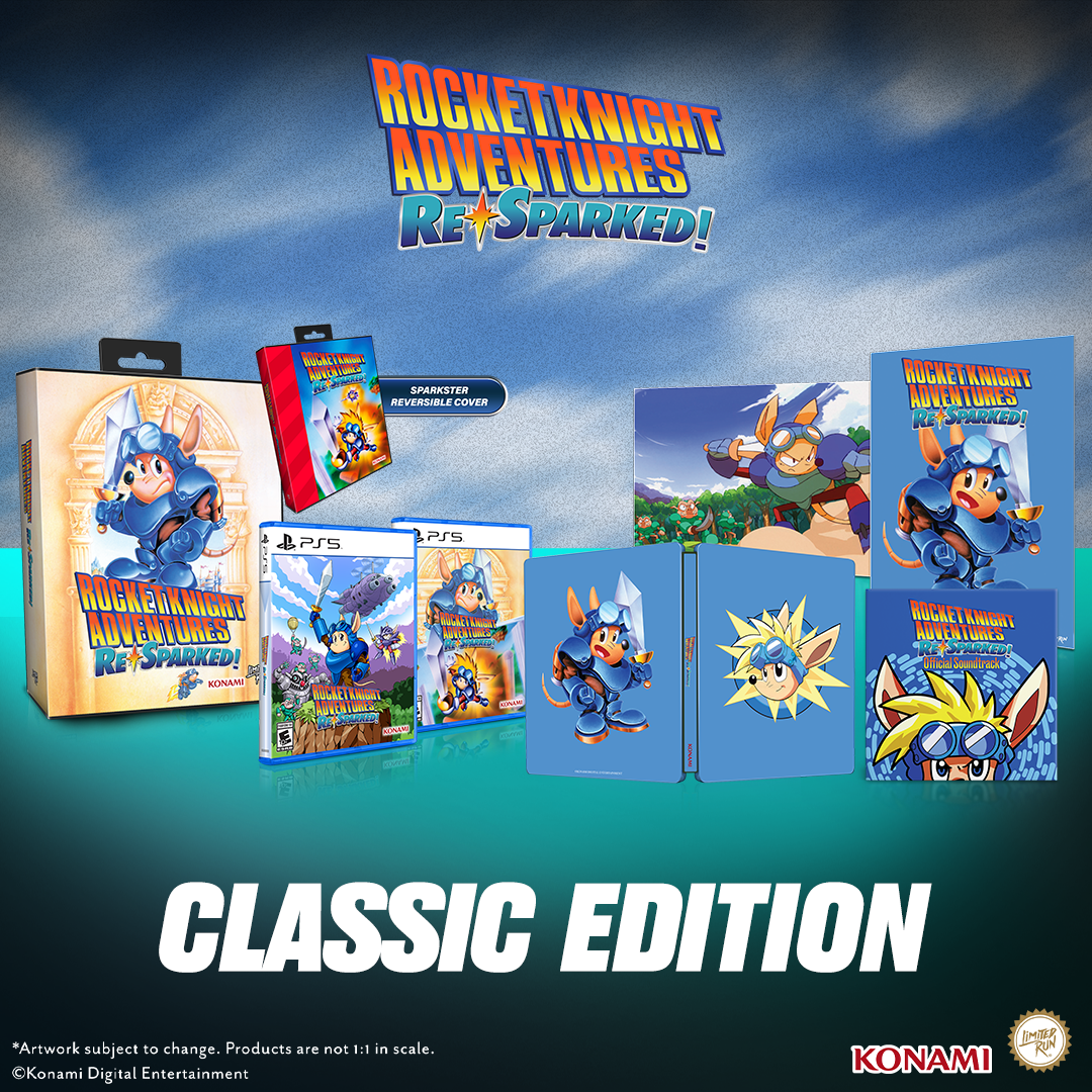 PS5 Limited Run #77: Rocket Knight Adventures: Re-Sparked Classic Edition