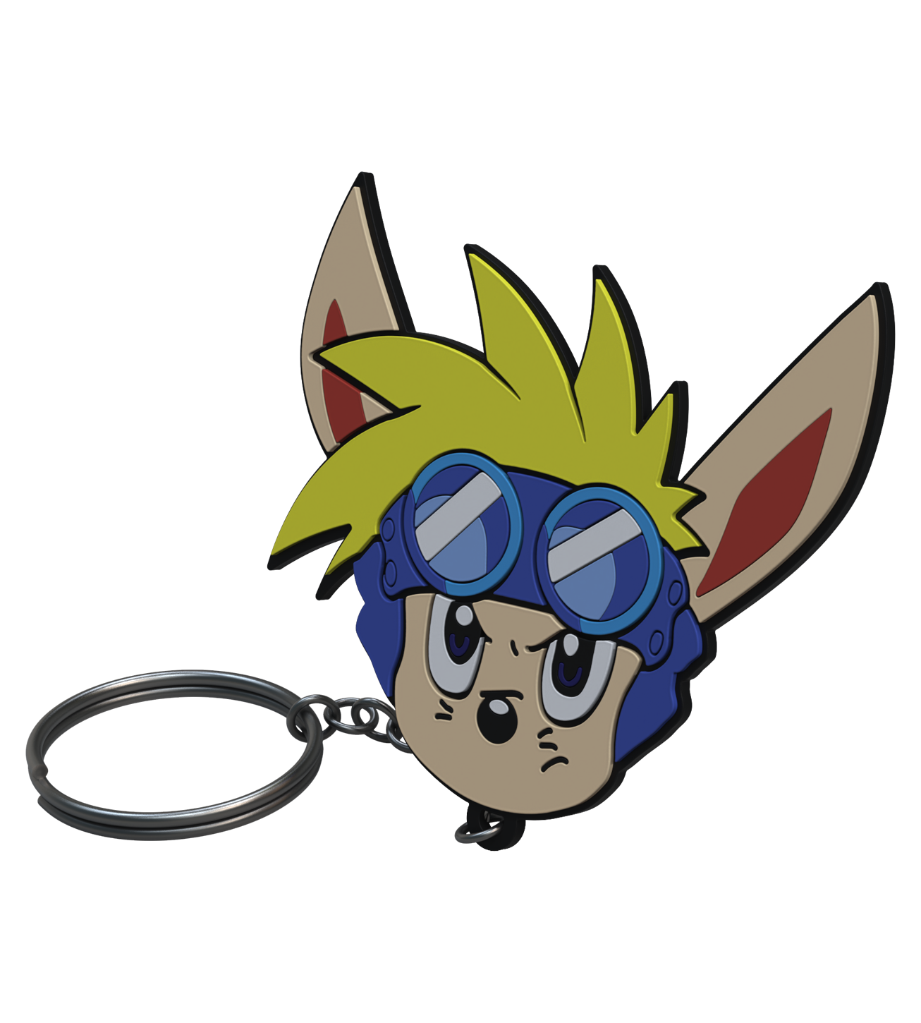 Rocket Knight Adventures Sparkster Keychain