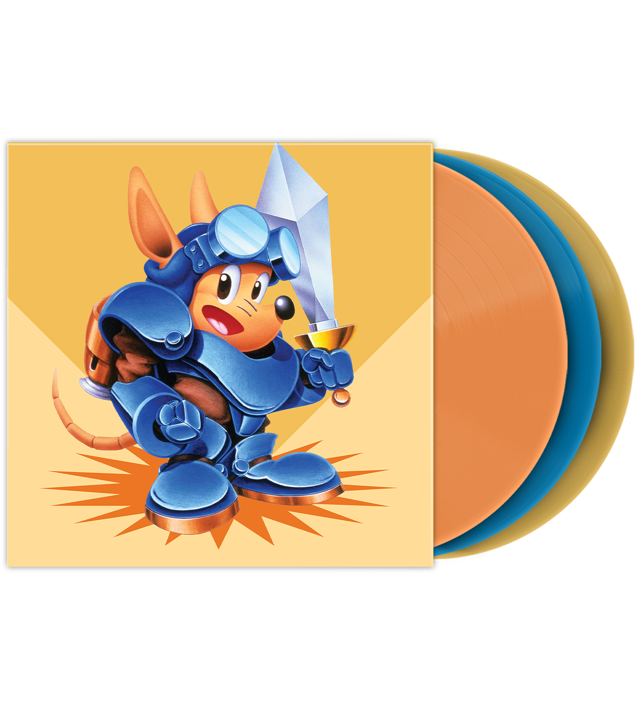 Rocket Knight Adventures: Re-Sparked - 3 LP Vinyl Soundtrack