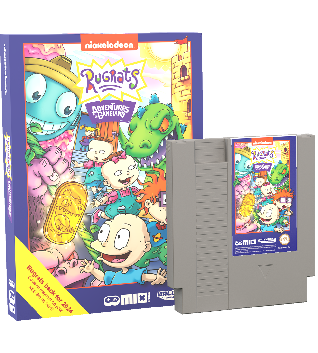 Rugrats: Adventures in Gameland (NES)