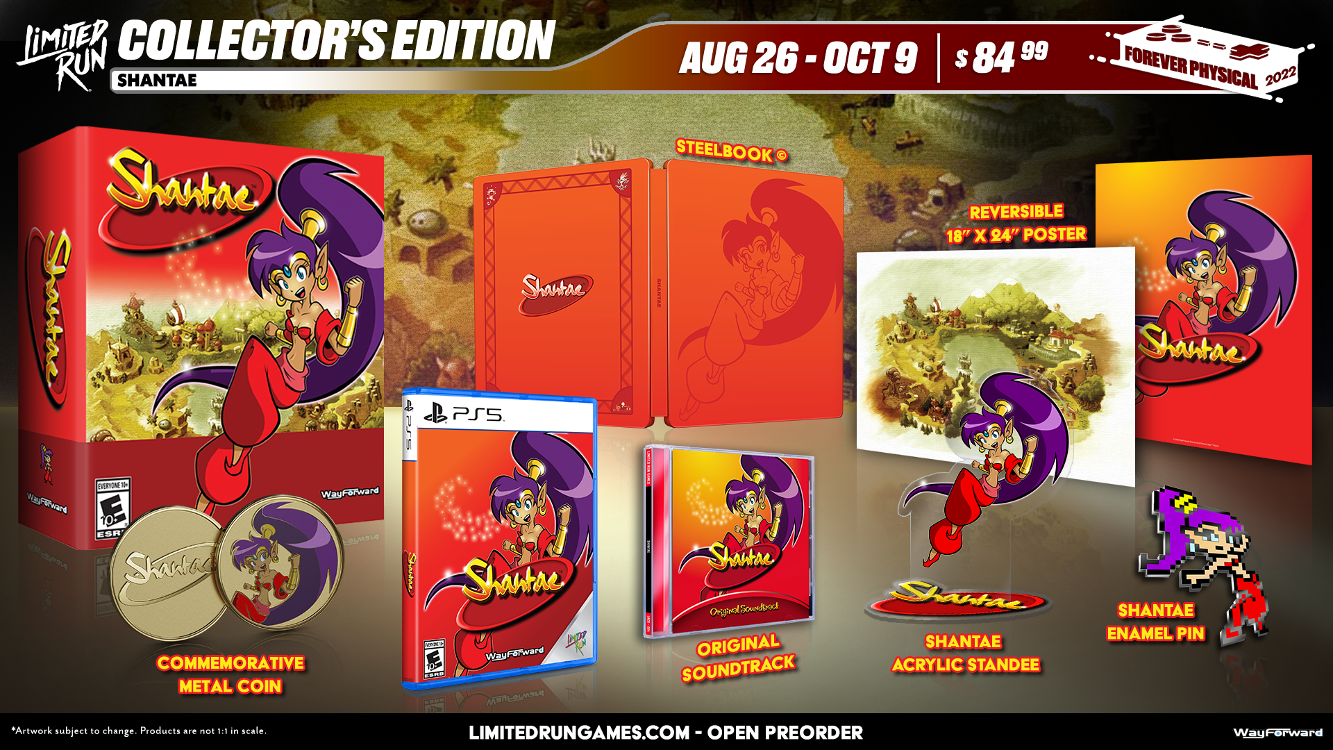 PS5 Limited Run #3: Shantae Collector's Edition