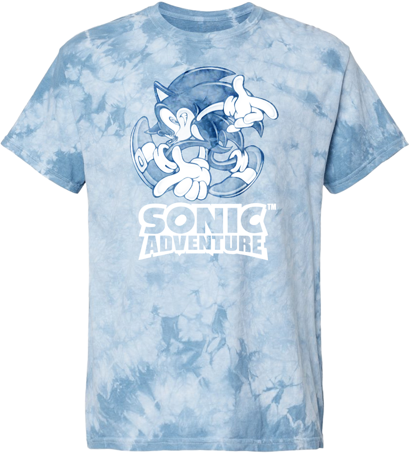 Sonic Adventure Tie Dye Shirt