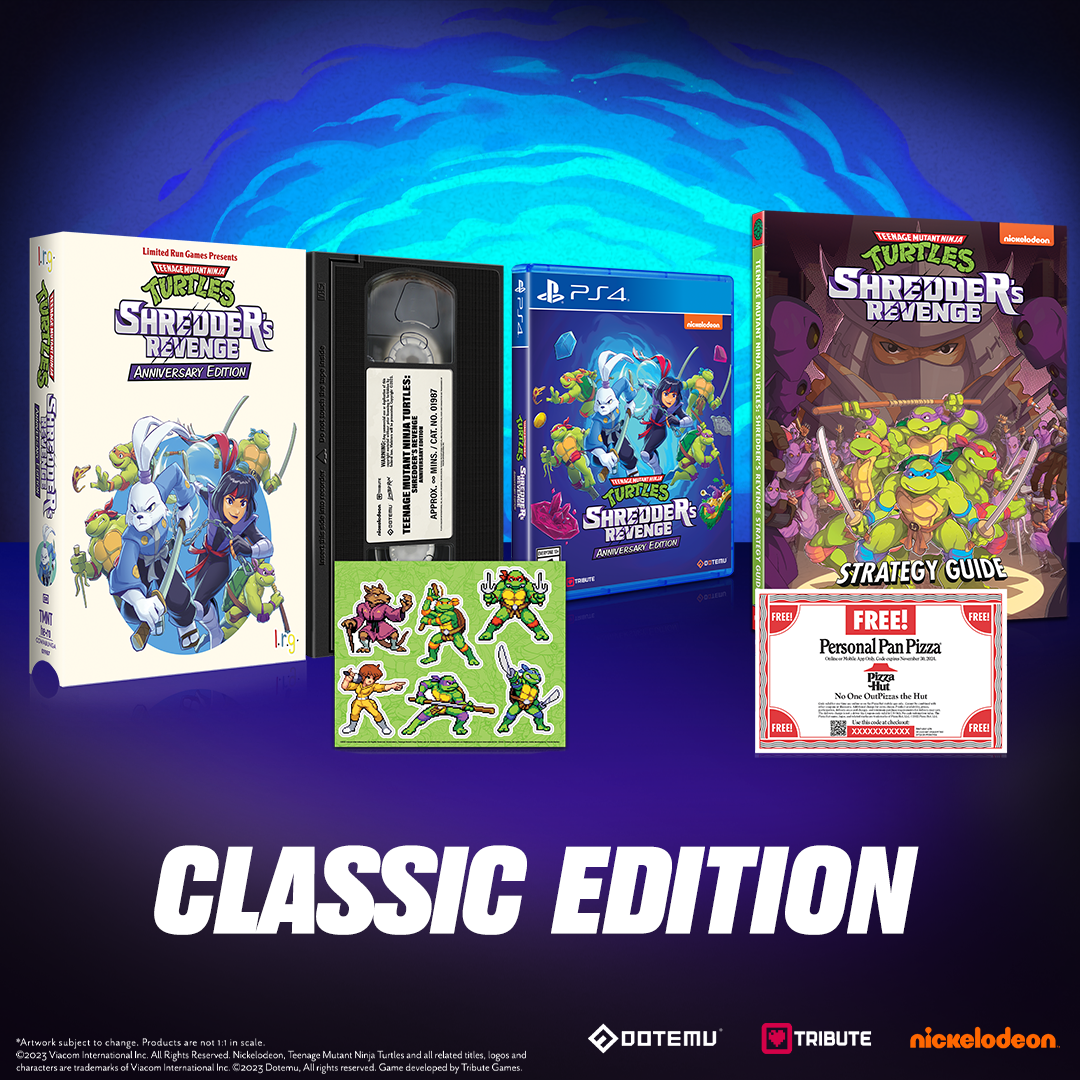 Teenage Mutant Ninja Turtles: Shredder's Revenge Anniversary Edition Classic Edition (PS4)