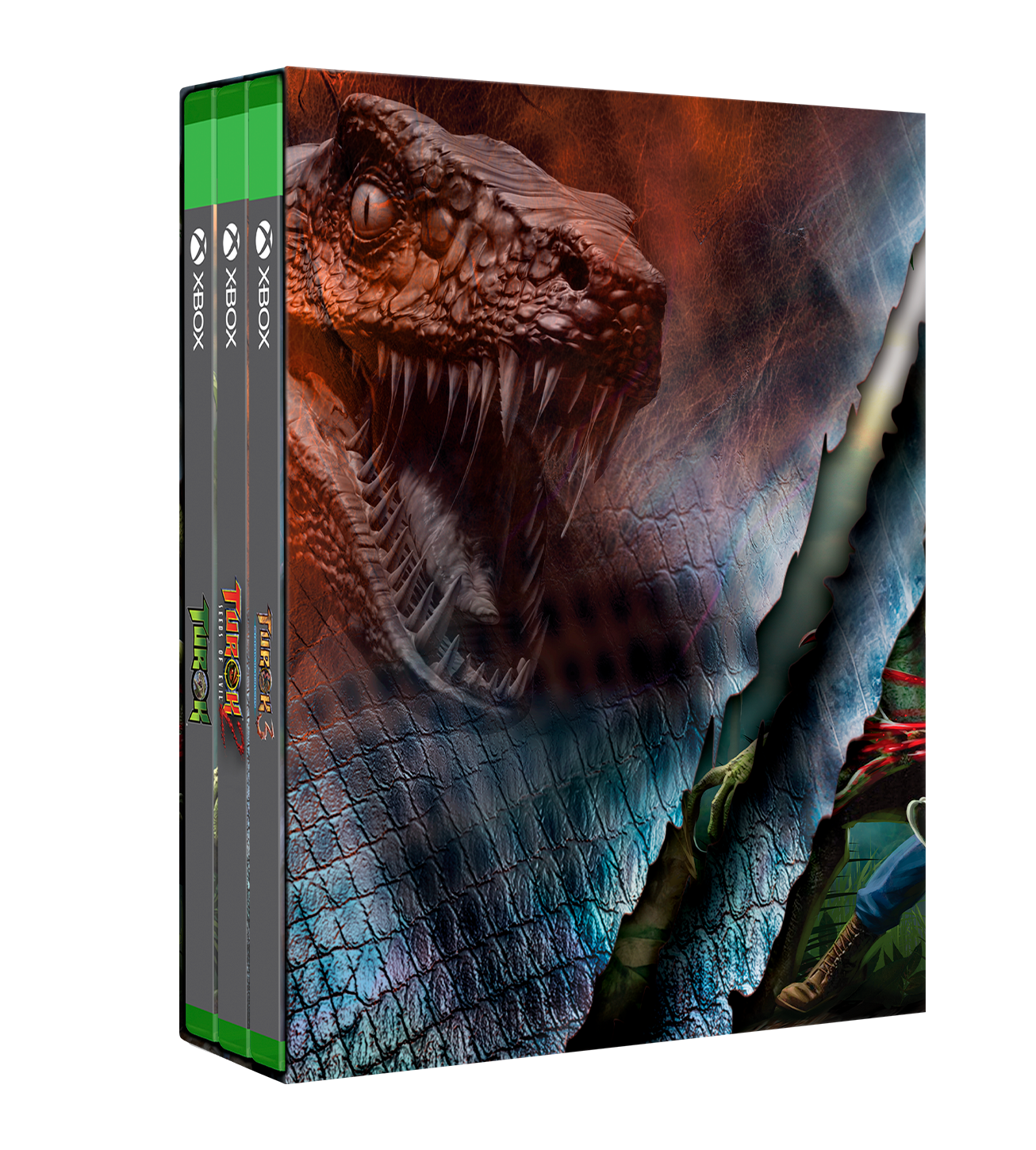 Turok Commemorative Slipcase Xbox Triple Pack