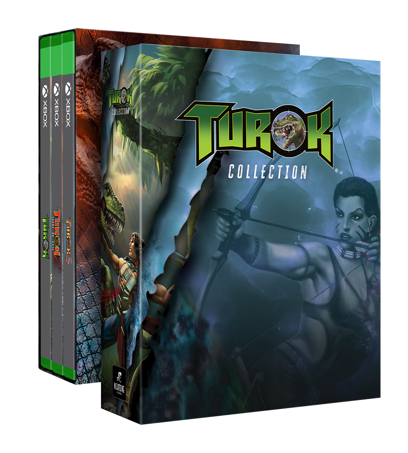 Turok Commemorative Slipcase Xbox Triple Pack