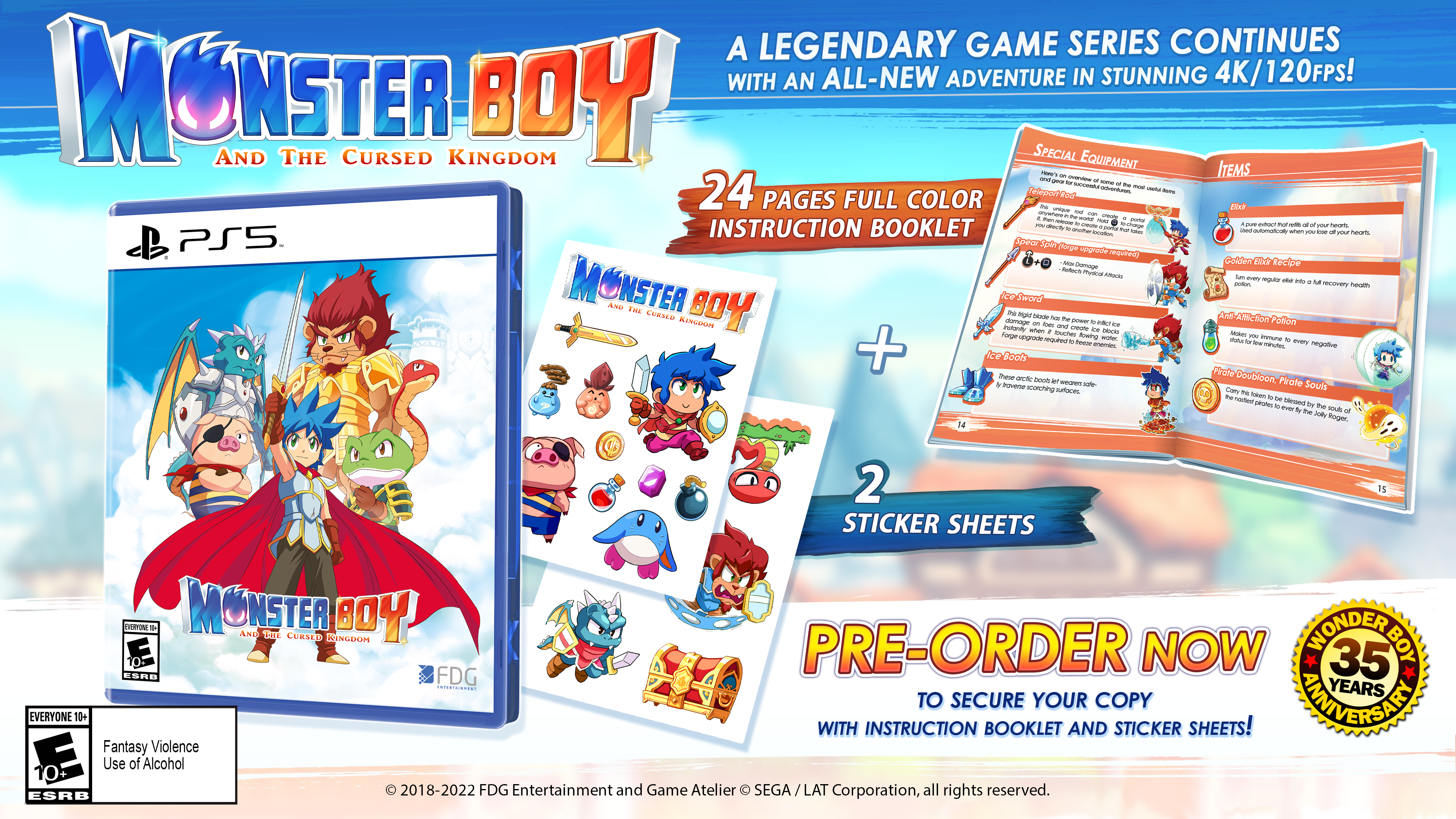 Monster Boy and the Cursed Kingdom (PS5)